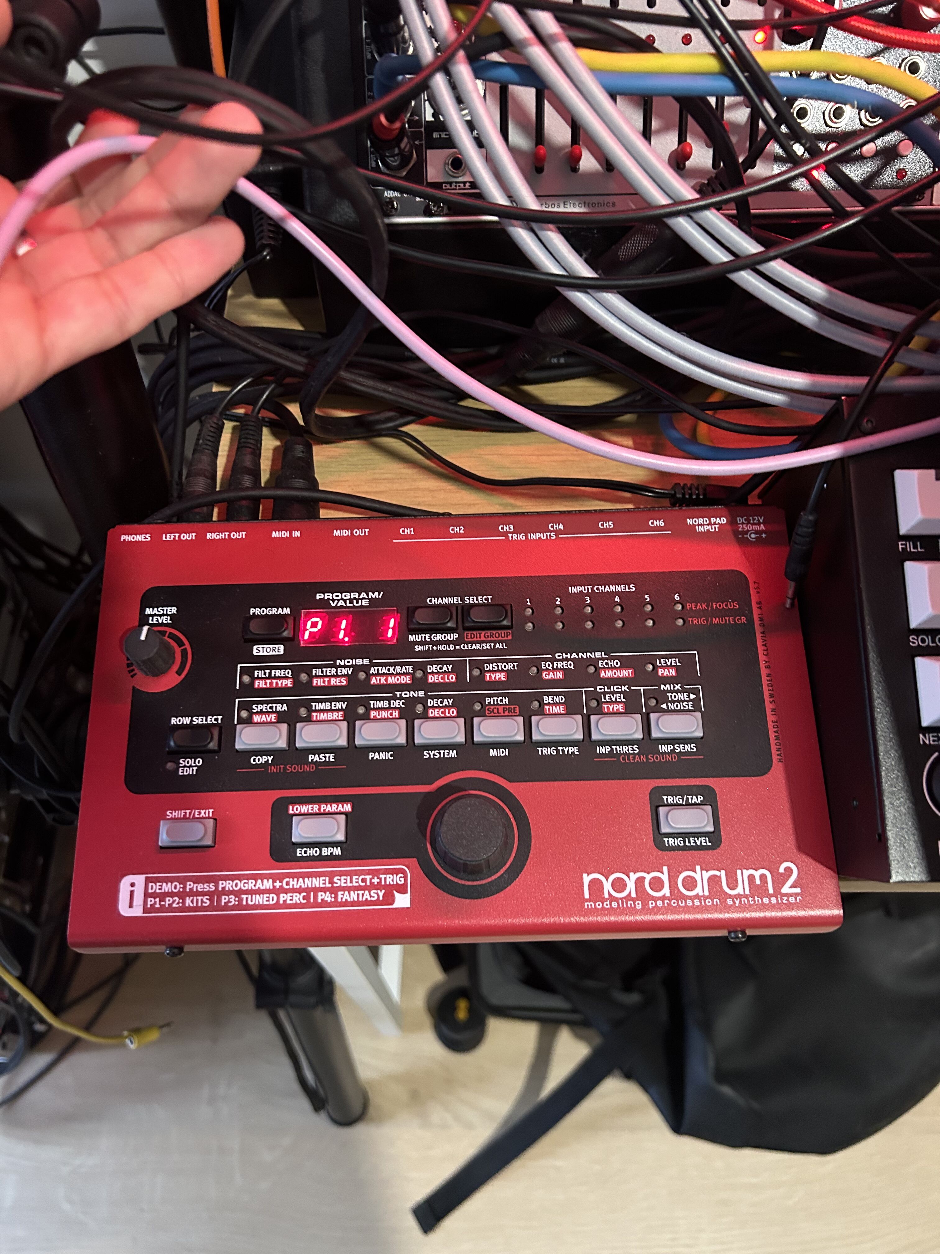 Nord Drum 2 + Drumpad état neuf 