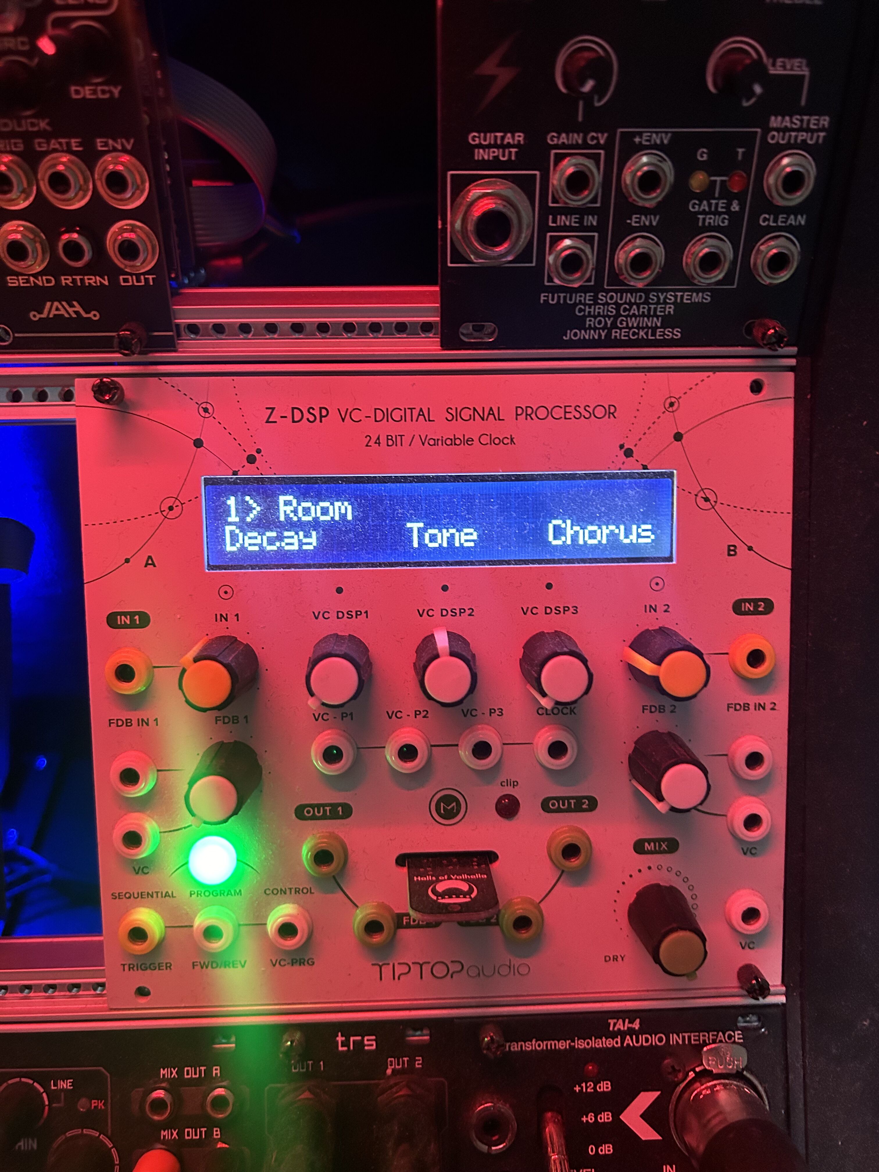 Tiptop Audio Z-DSP + 6 cartes 