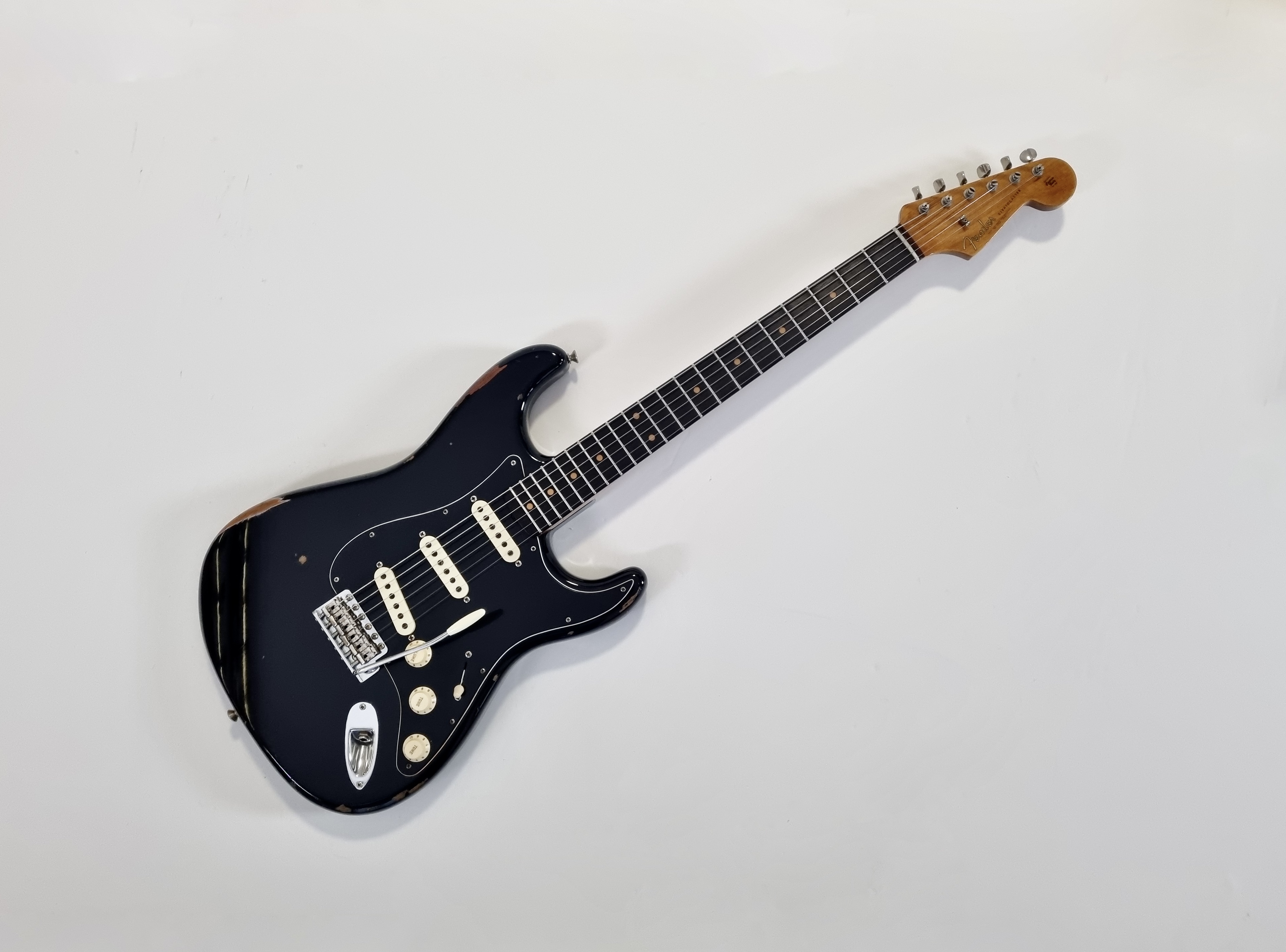 Fender Stratocaster Relic Ancho Poblano Roasted 2019 Custom Shop Limited Edition Black