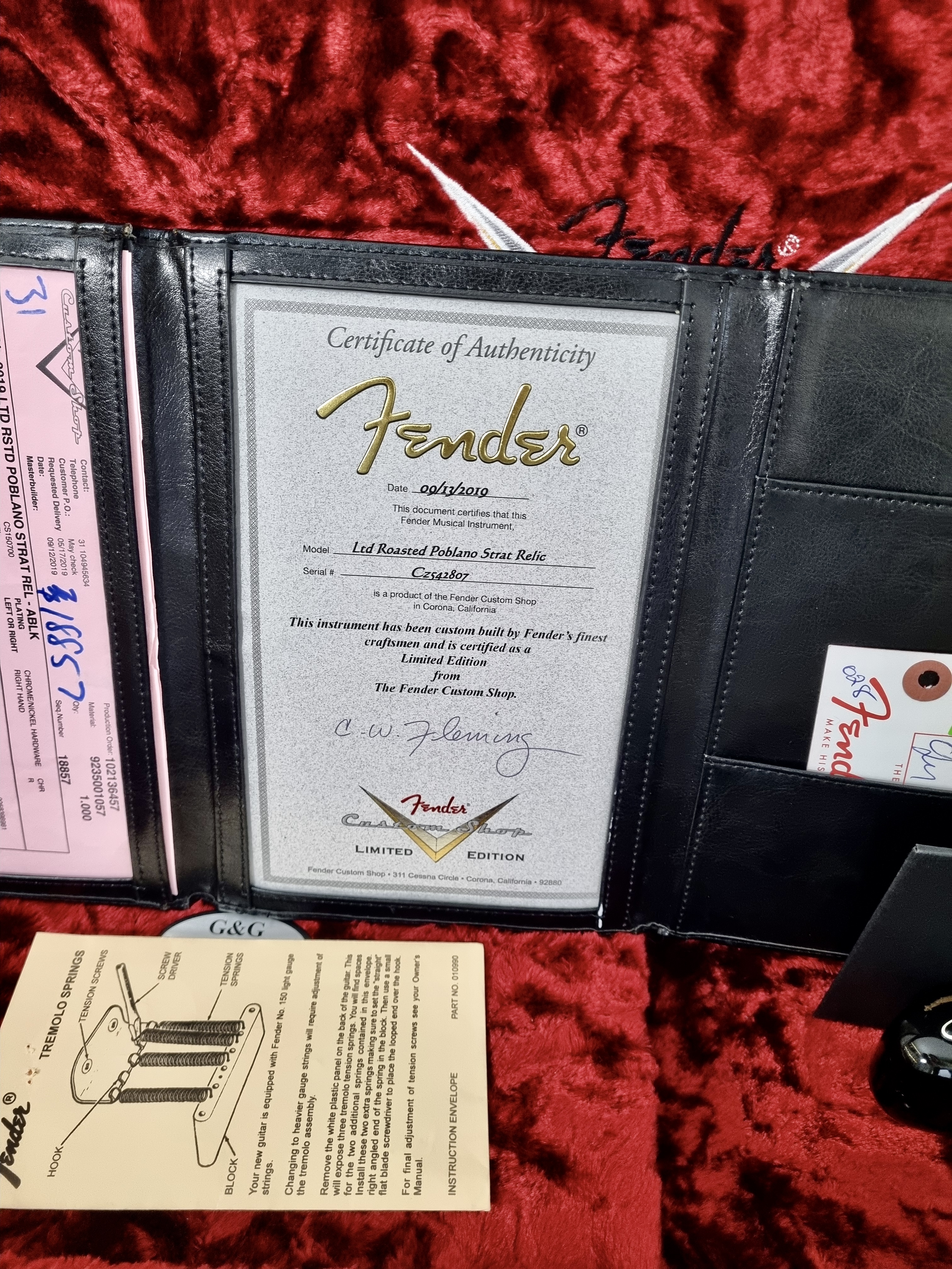 Fender Roasted Poblano Strat Relic (98564)