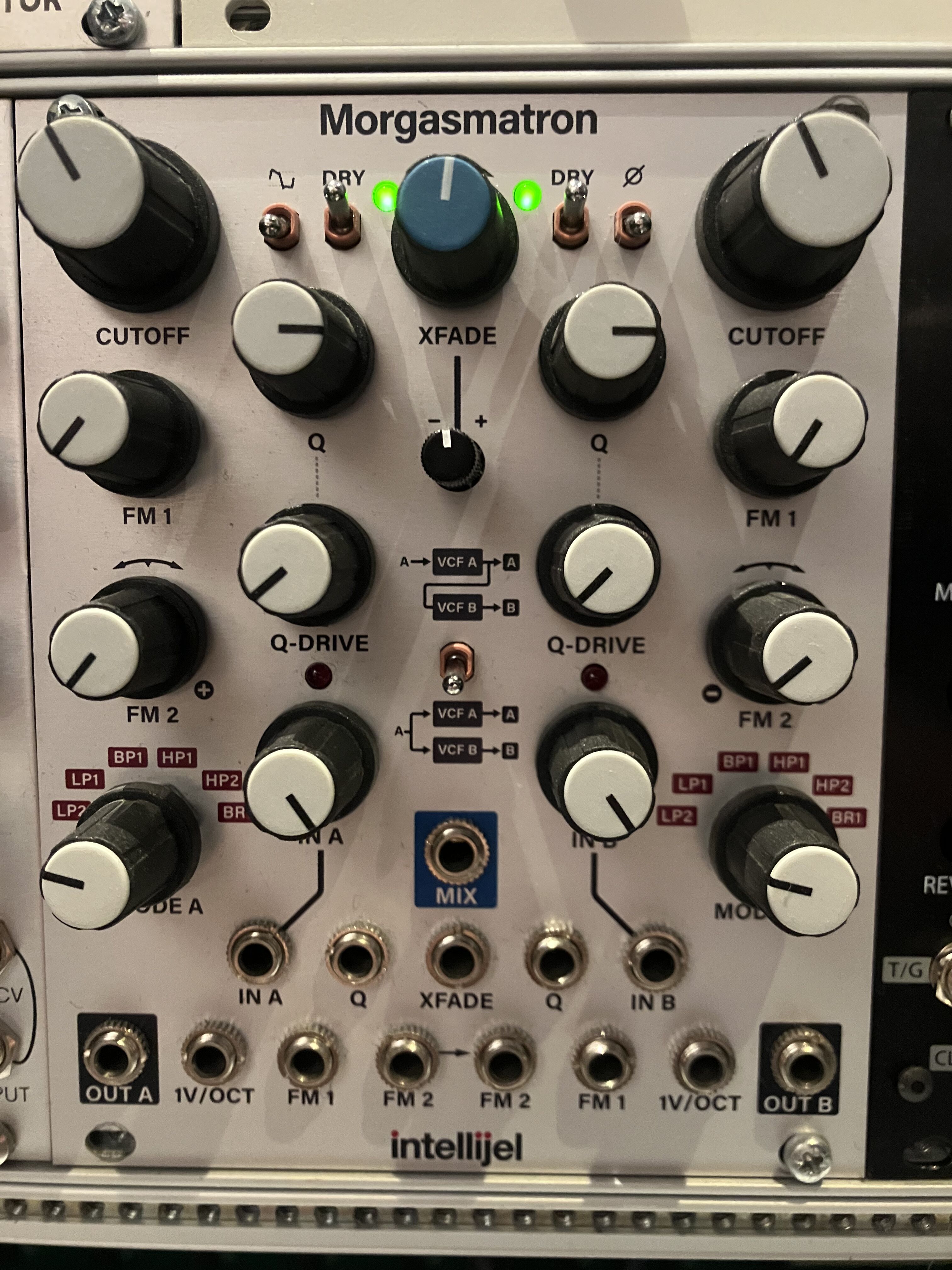 vends module intellijel morgasmatron double filtre
