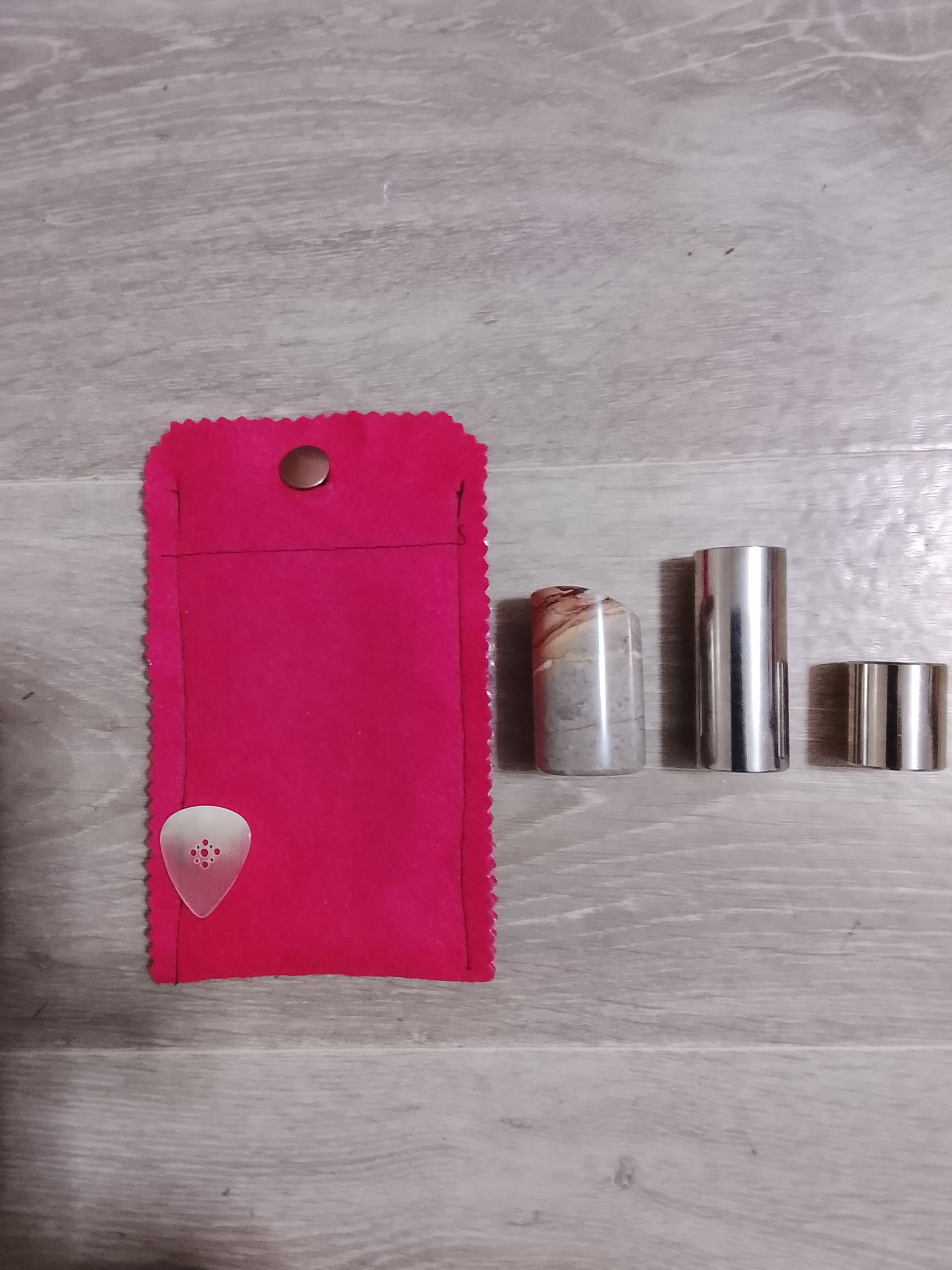 1 BOTTLENECK MARBRE+2 MÉTAL 