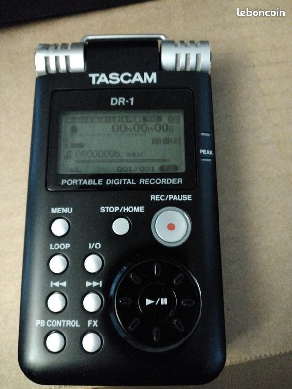 Tascam DR-1. Enregistreur numérique