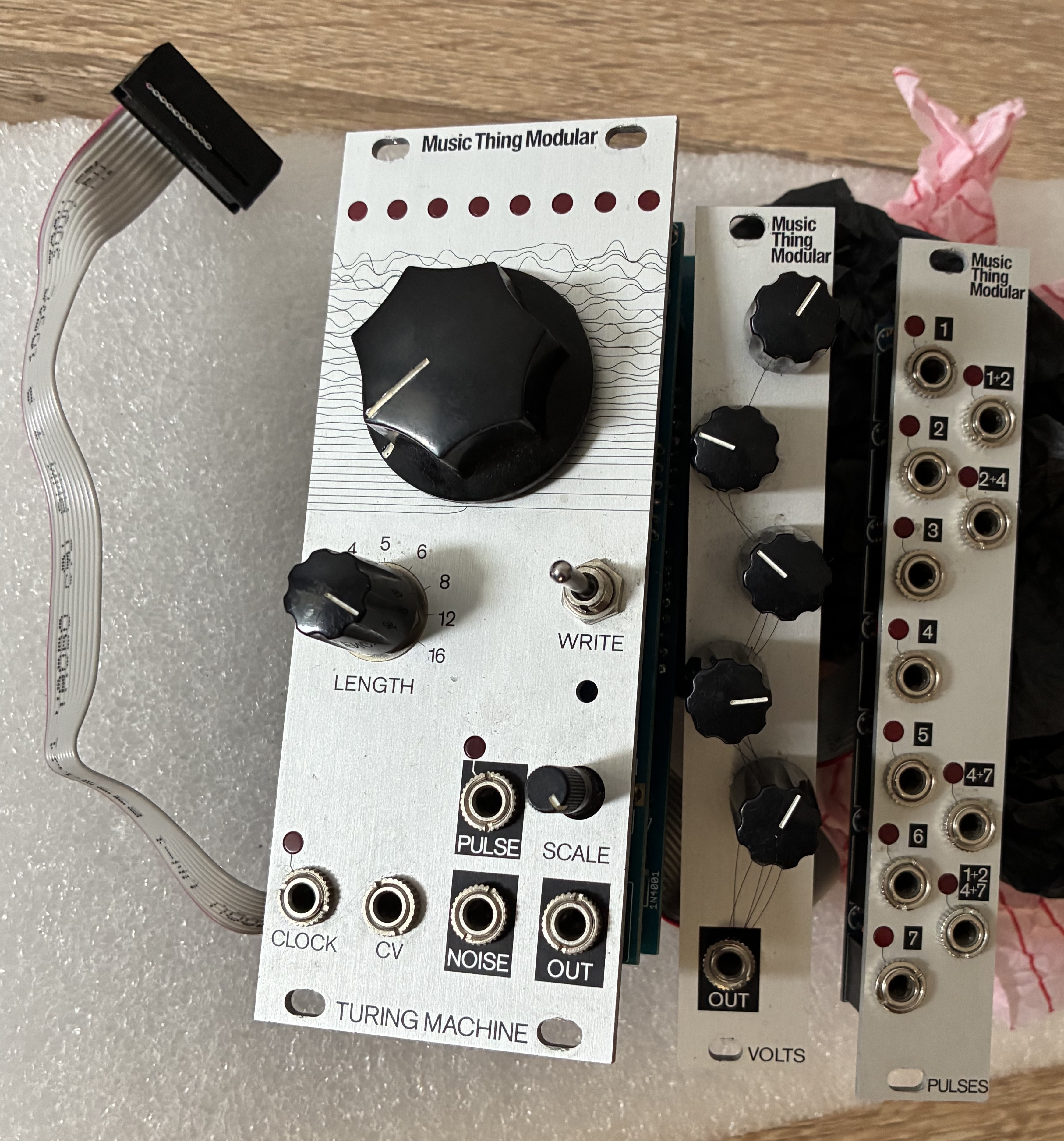 Music Thing Modular Turing Machine + expanders