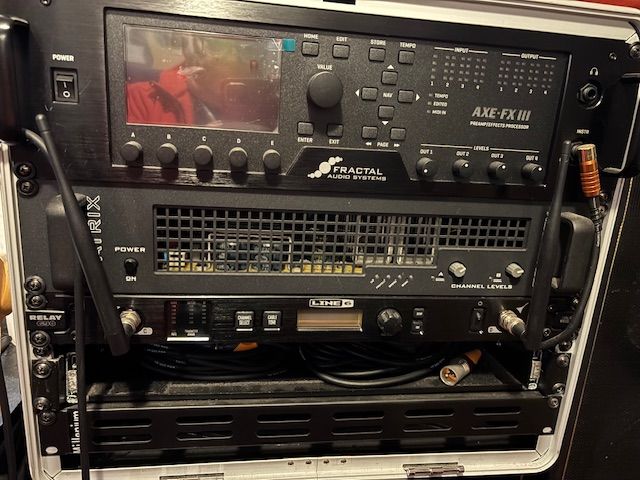 AXE FX III en rack 
