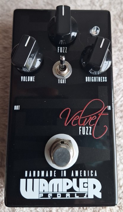 Pédale Wampler Velvet Fuzz V2 en excellent état