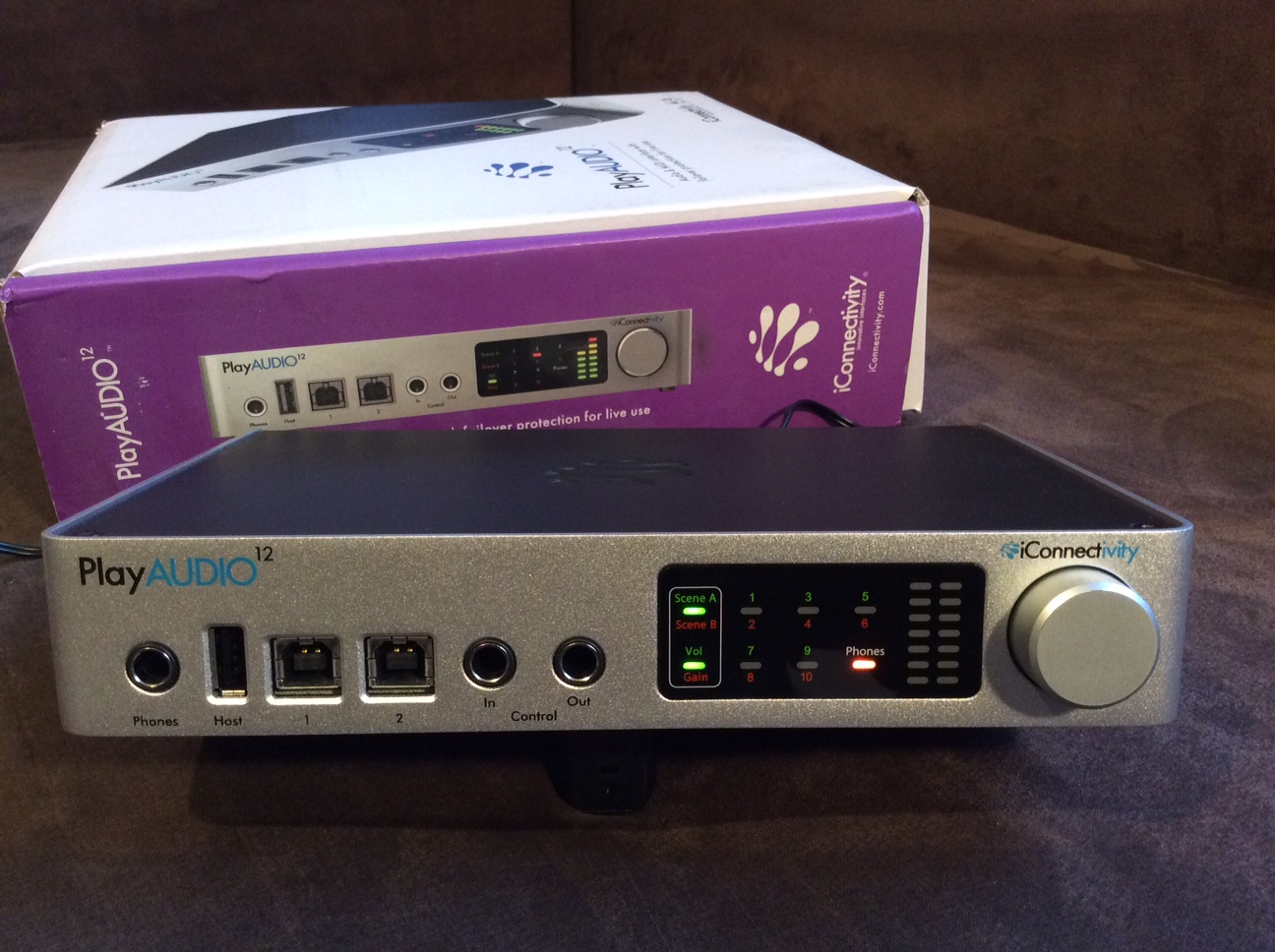 PlayAUDIO12 + iConnectivity Interface Rack Shelf iCRS 1U