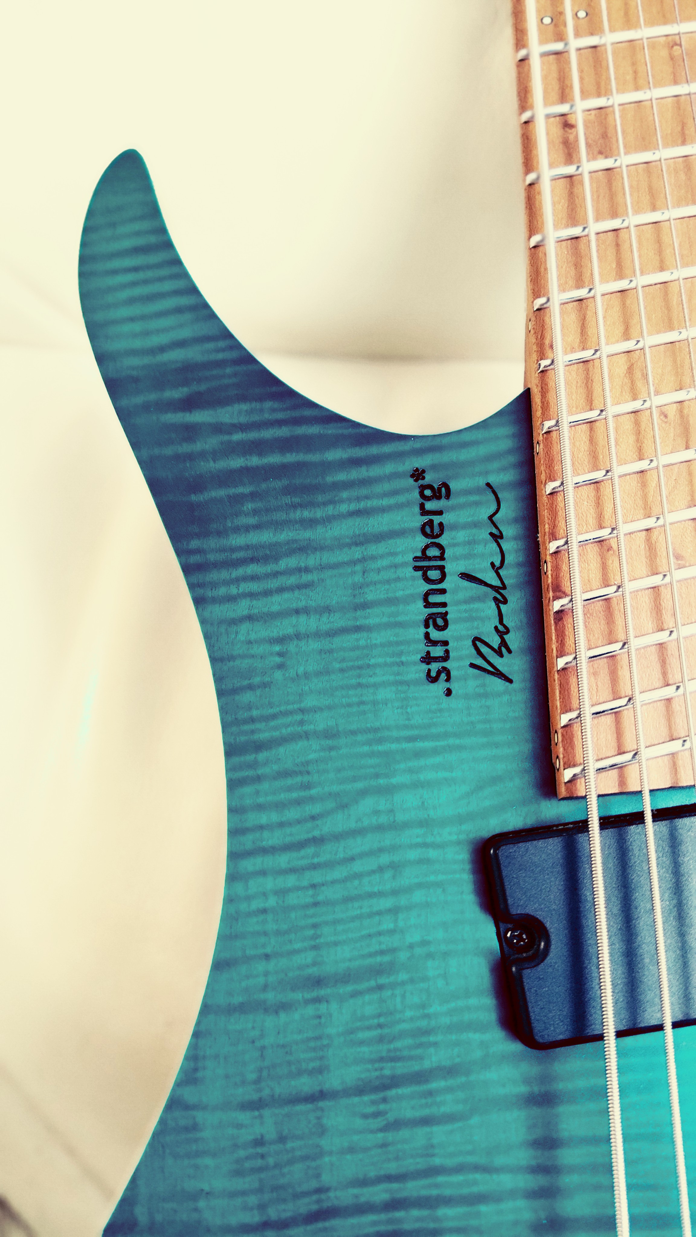 Vends Strandberg Boden Standard 8 cordes - Flame Maple Blue 