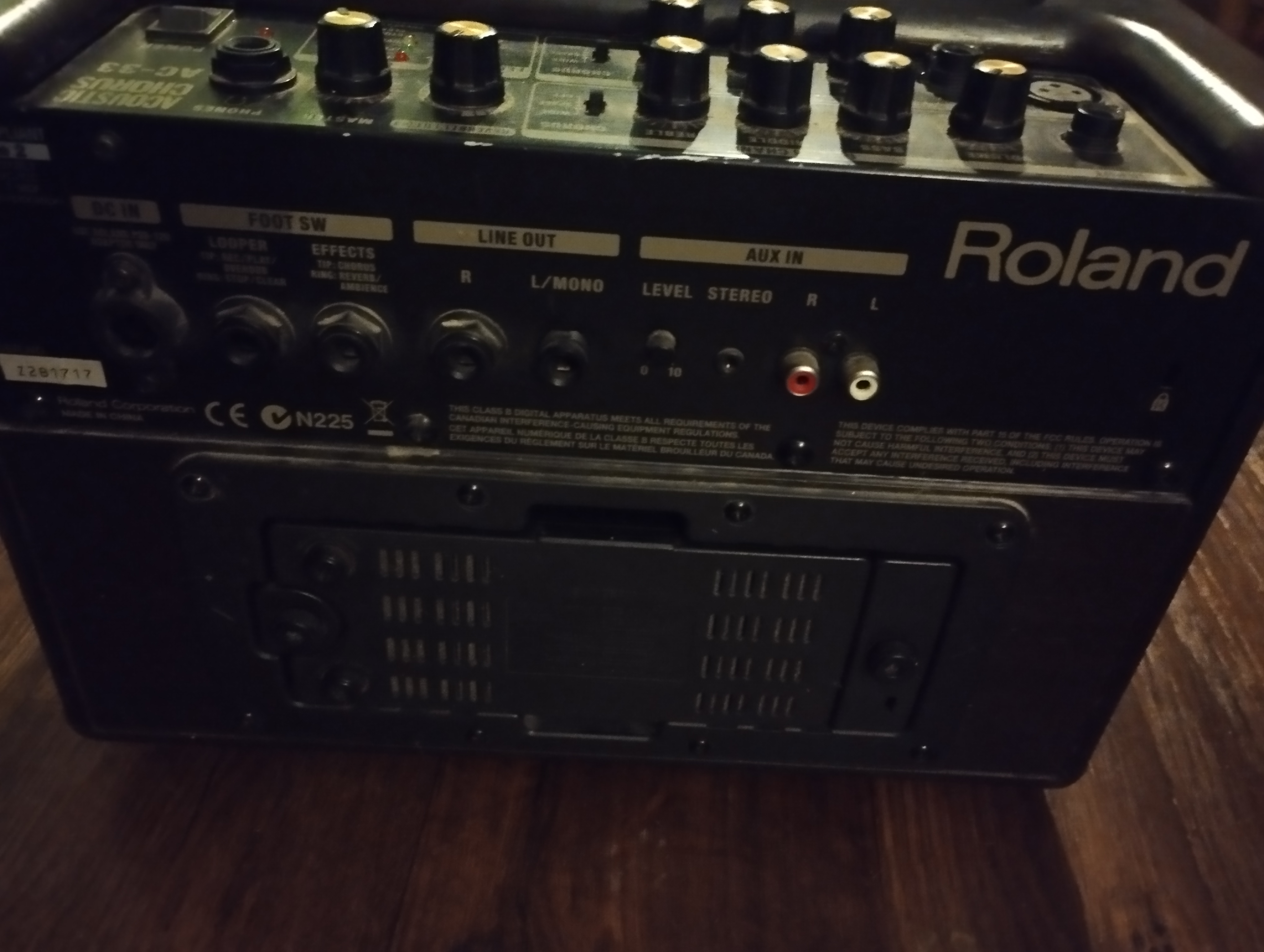 Roland ac-33 ampli mobile 