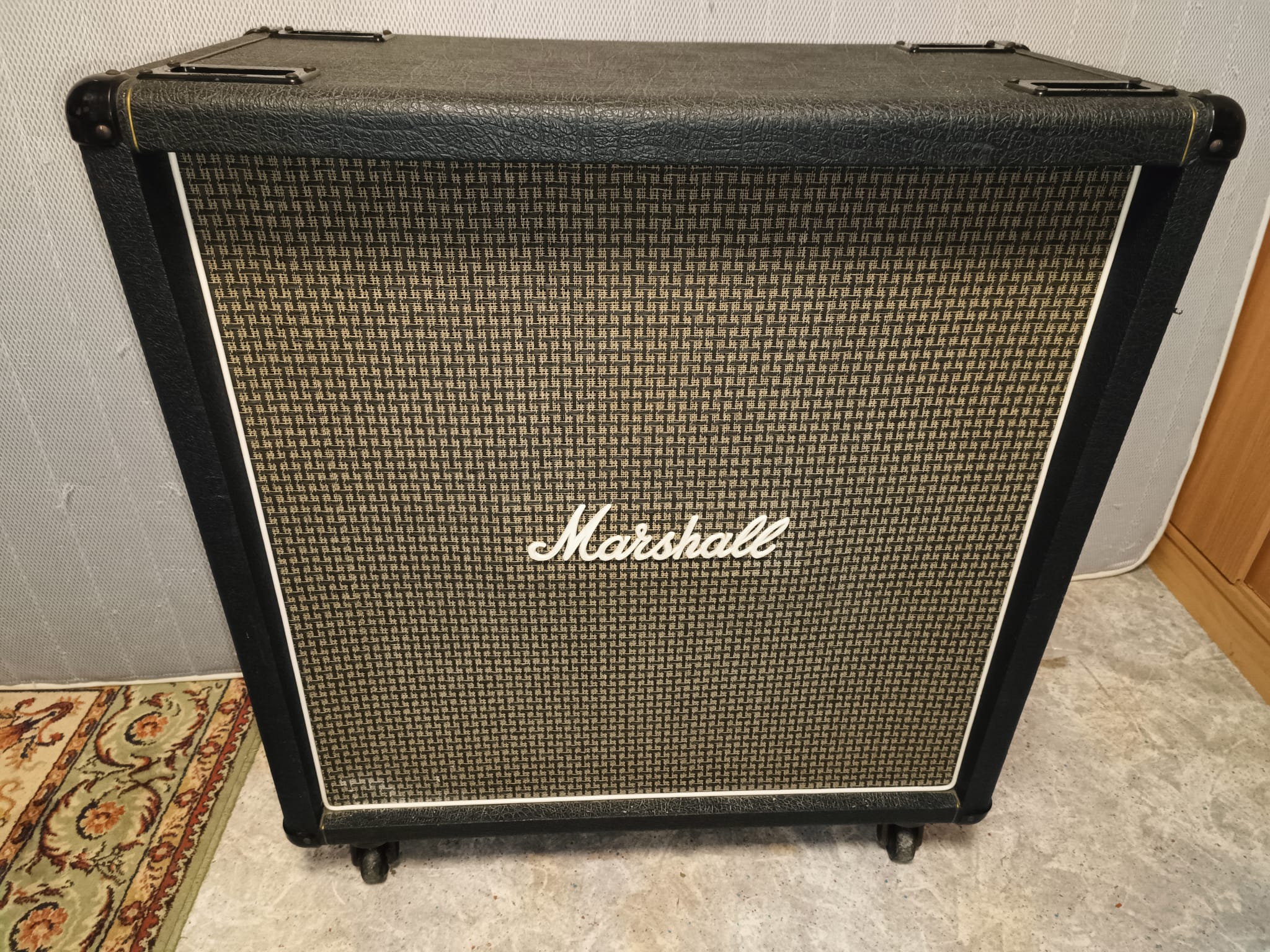 vintage MARSHALL cab 1960 B de 1976 - T1221 G12M BLACKBACK Celestion