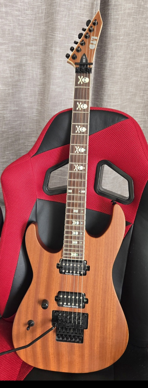 ESP LTD M-400M Natural Satin Gaucher 