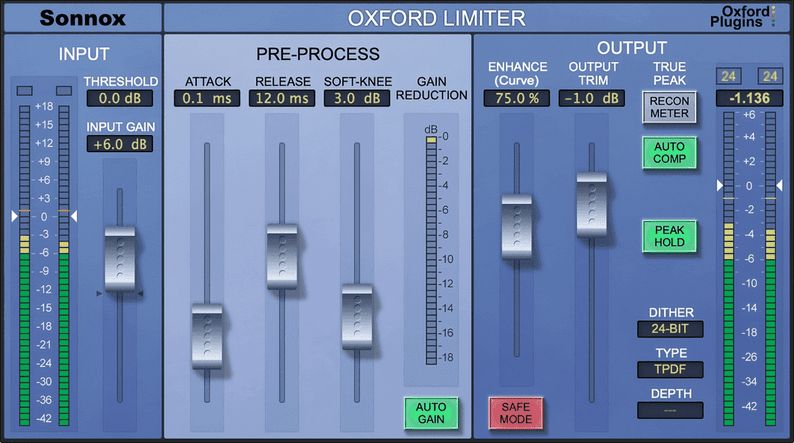 Sonnox Oxford Limiter