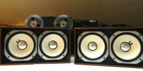 A saisir très rare paire d'enceintes JBL L75 MINUET