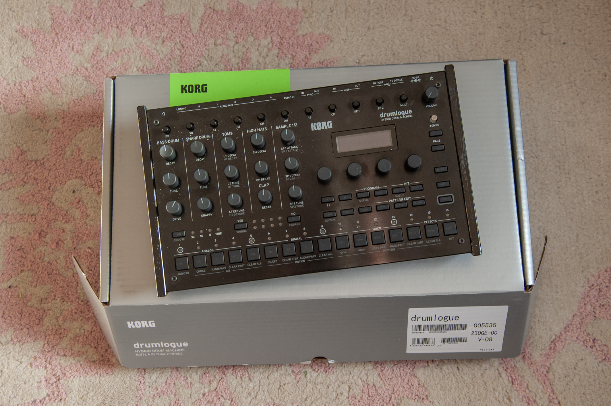 Vends KORG Drumlogue
