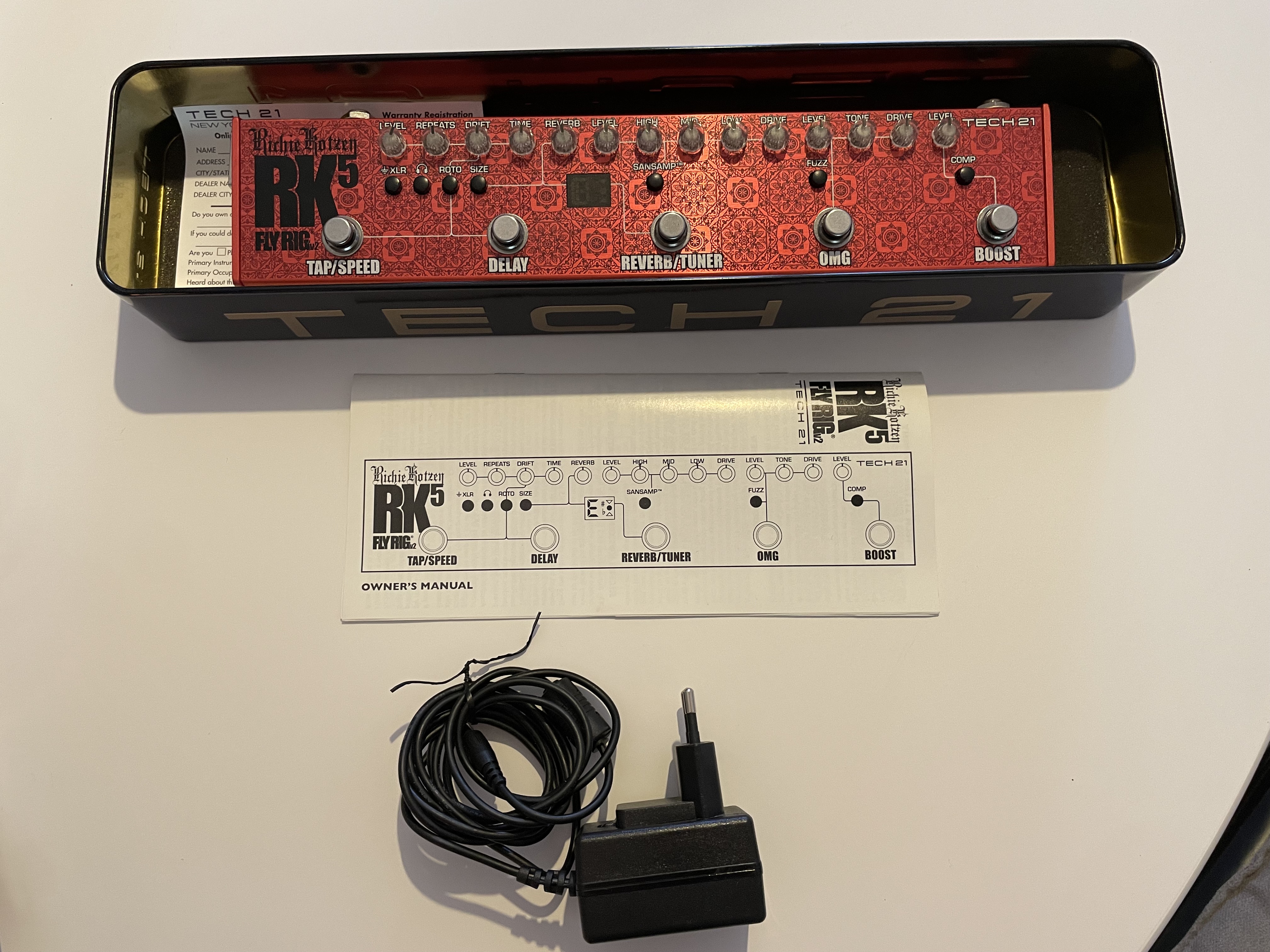 Vends Tech 21 rk 5 v2 tbe