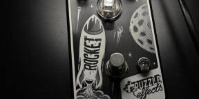 Pédale de boost Boutique Puzzle Effects Rocket Boost