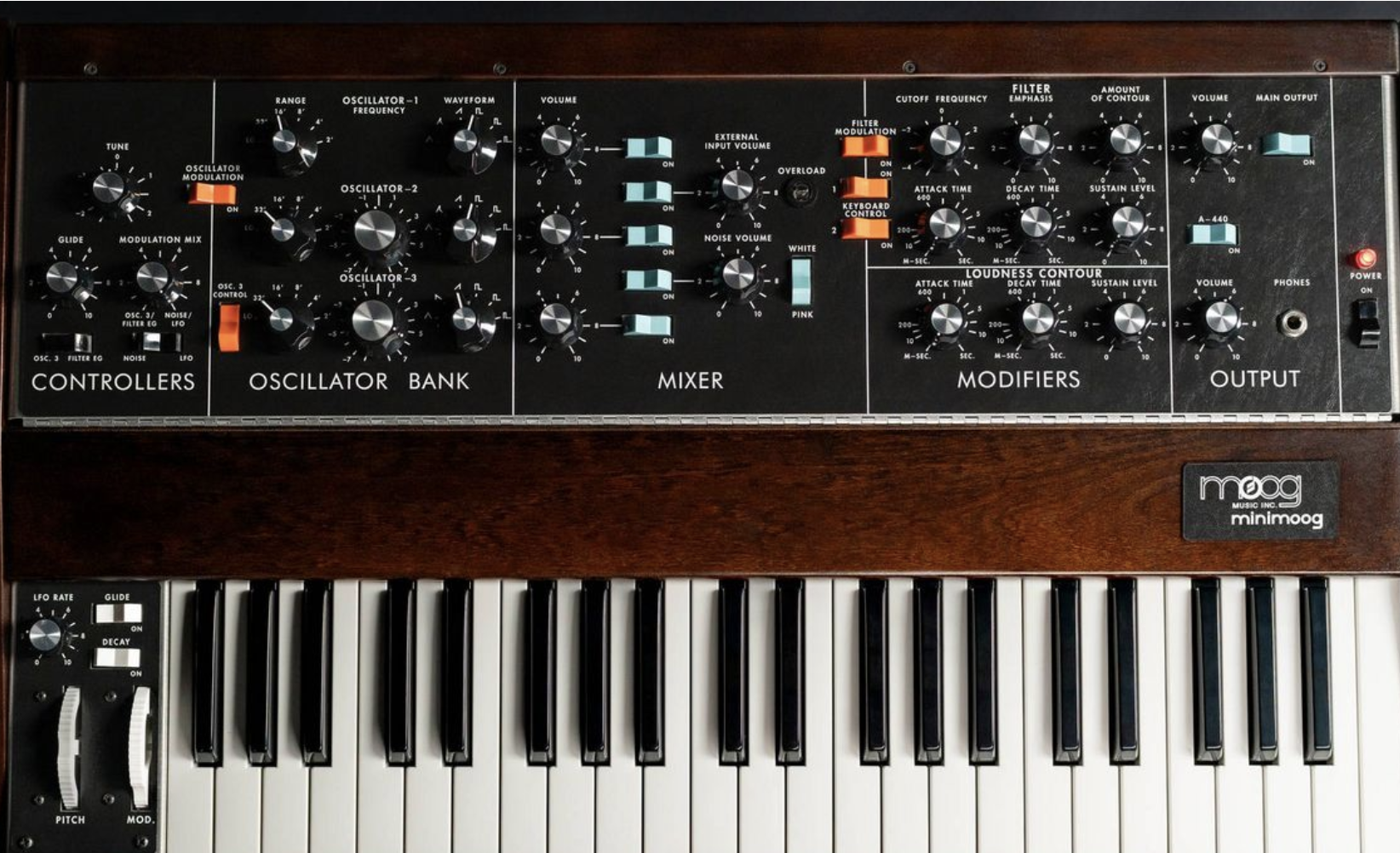 MINIMOOG MODELE D  MODELE 2022 DANS SON CARTON JAMAIS OUVERT 