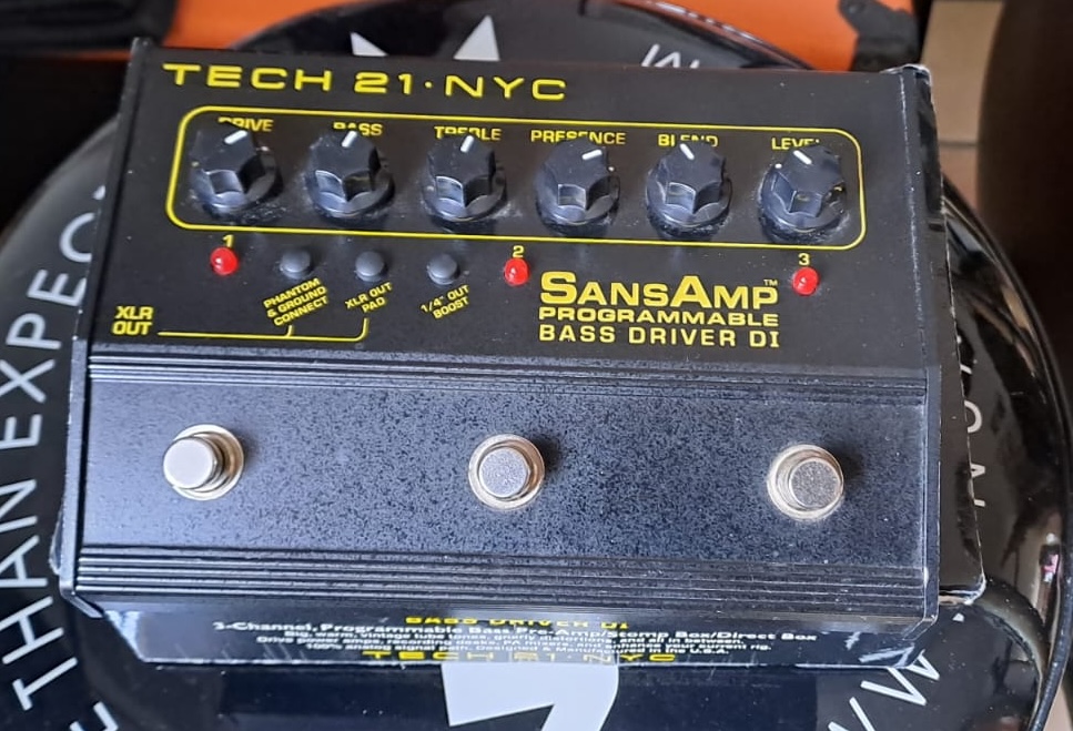 Tech 21 SansAmp Bass Driver DI Programmable