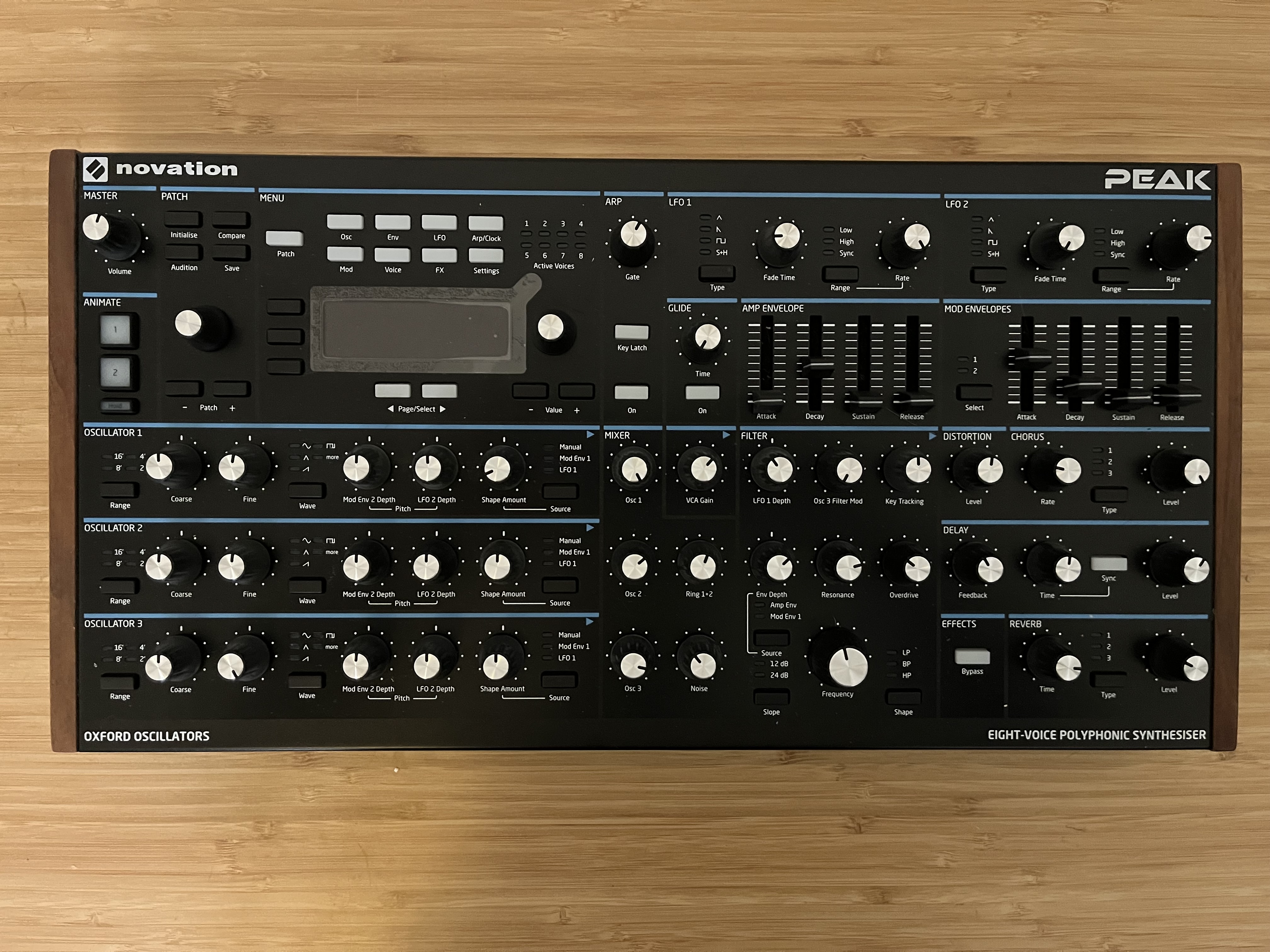 Vends Novation Peak + Decksaver parfait état