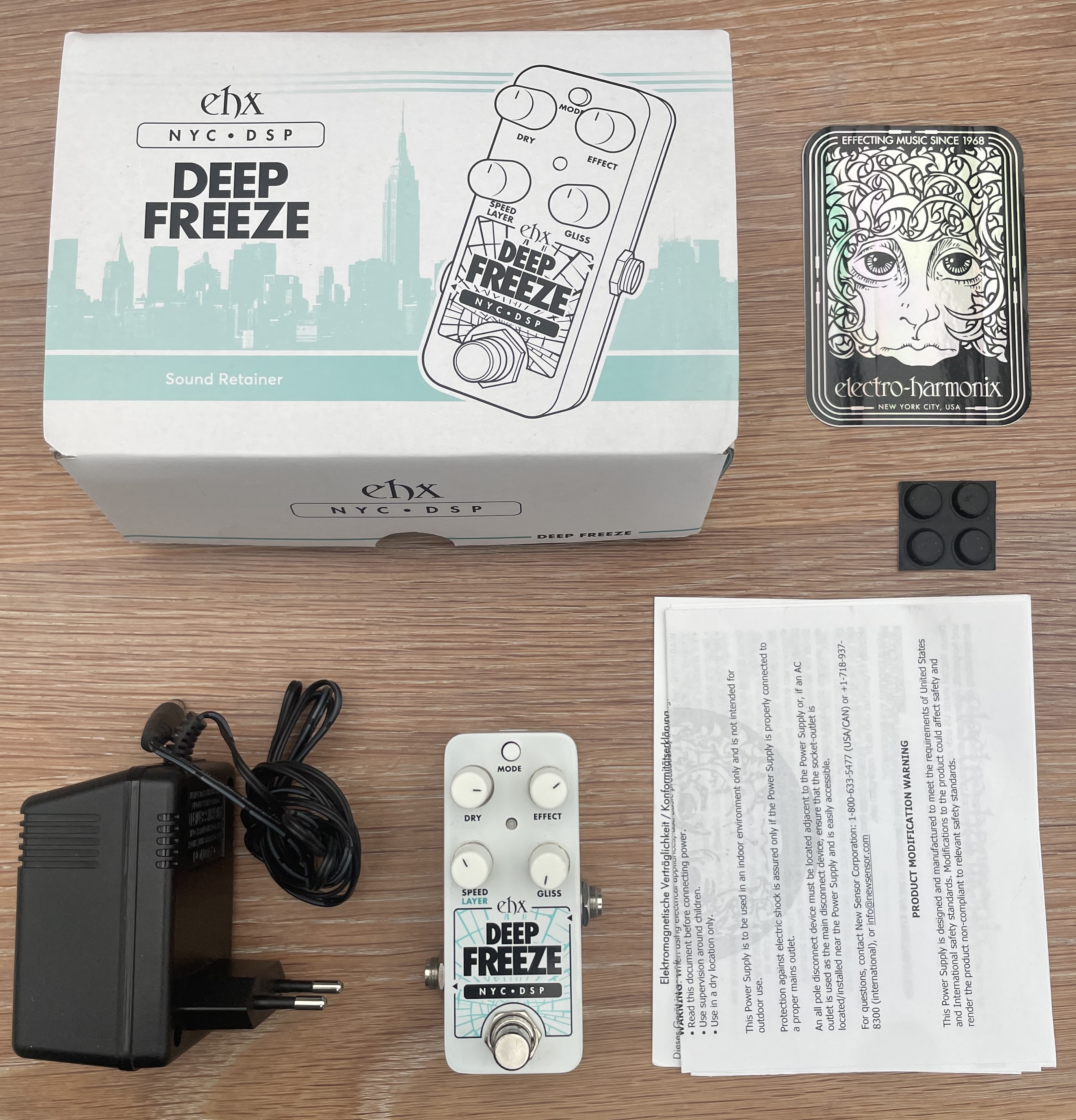 vends pédale EHX Deep Freeze neuve