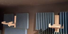 Lot de 6 supports muraux pour enceinte B-Tech BT77 - Ultragrip ProTM