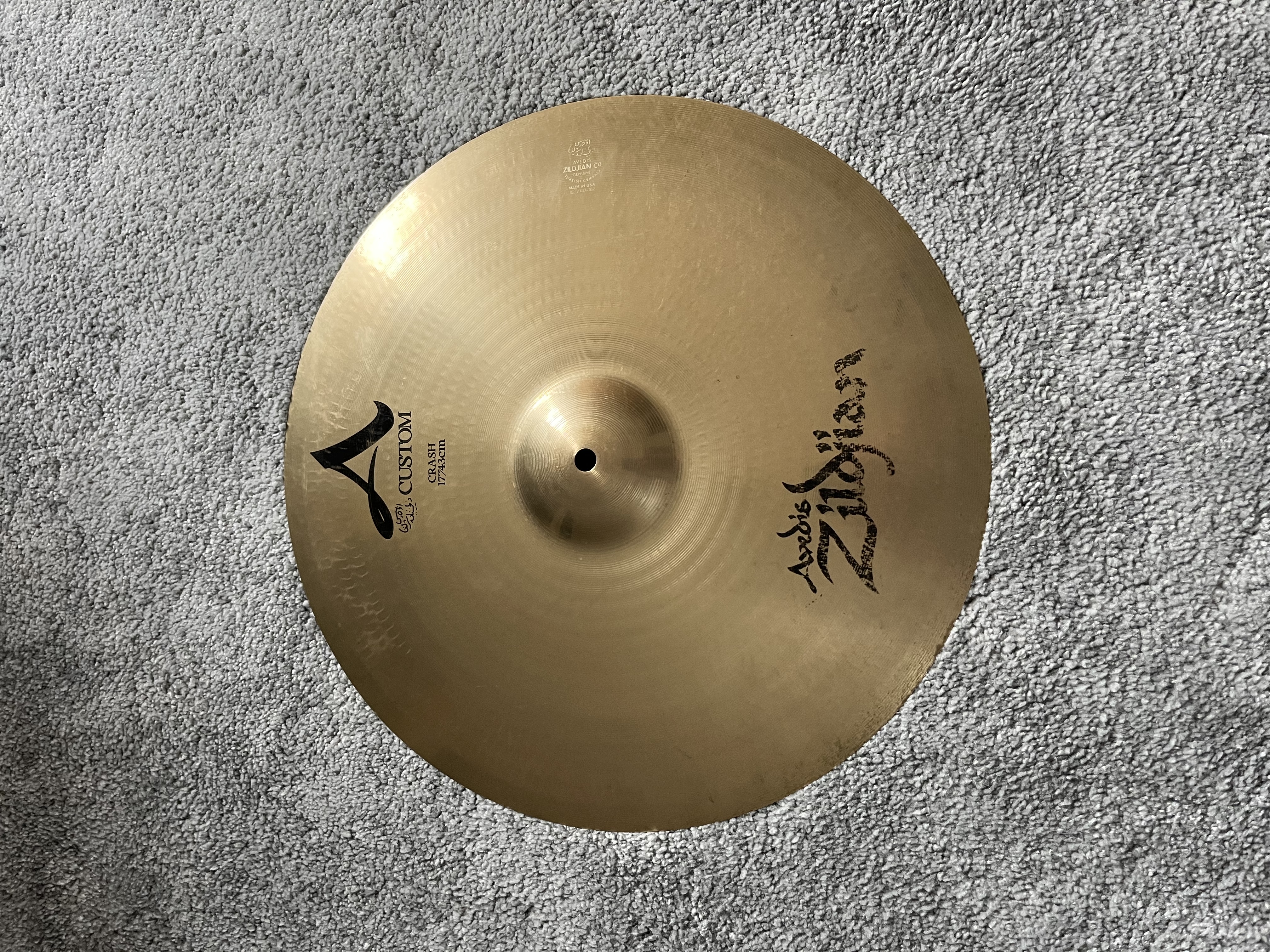 Zildjian A Custom Crash 17 pouces