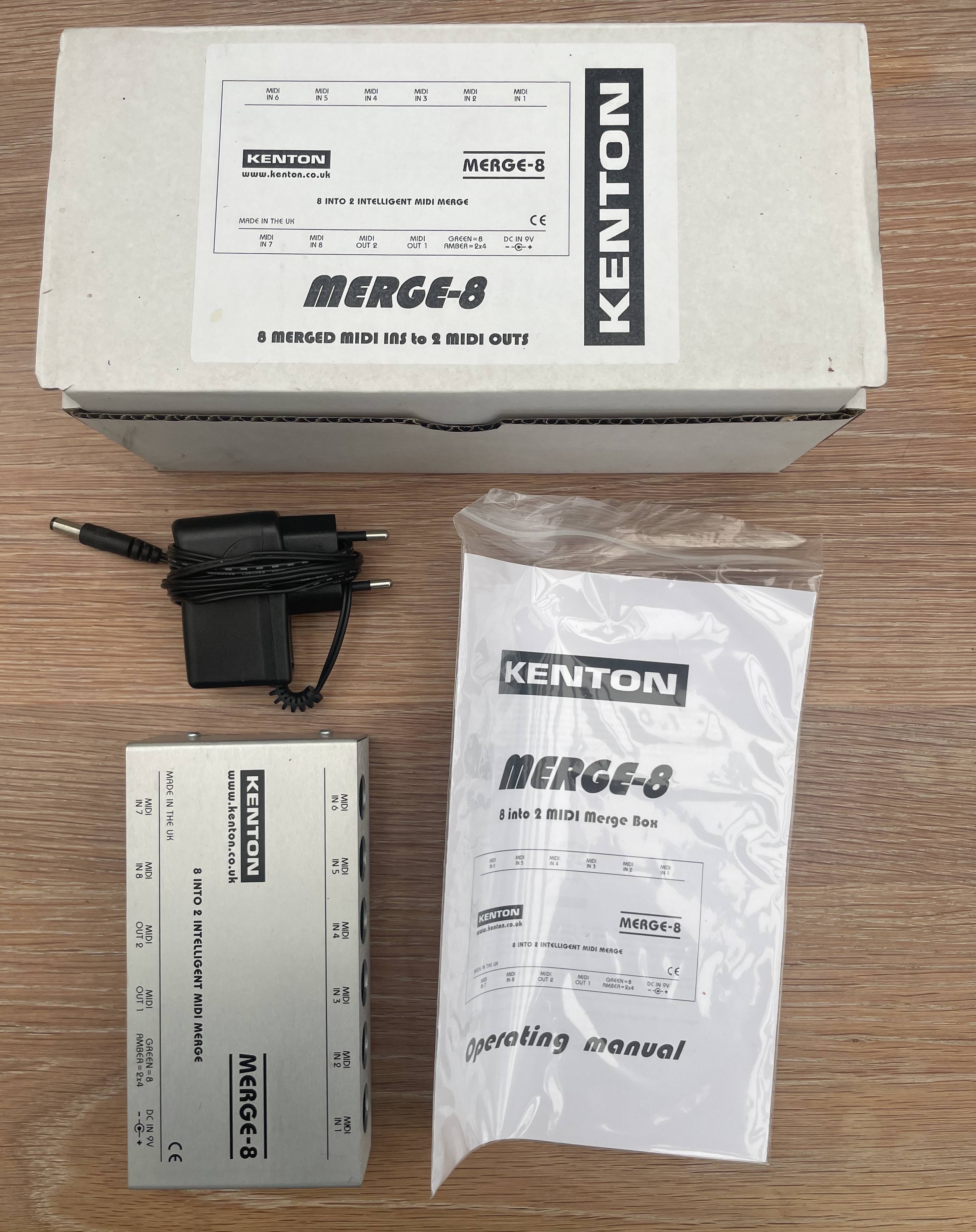 Vends boitier midi merge 8 de Kenton