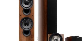 VD ENCEINTES KEF 5.1 en noyer