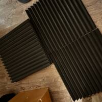 Vends mousses acoustiques - Auralex - Studiofoam Wedges Charcoal