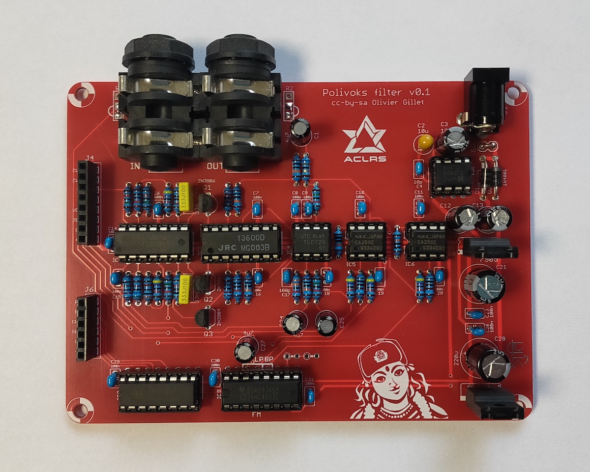 Carte filtre Polivoks pour Shruthi NEUVE