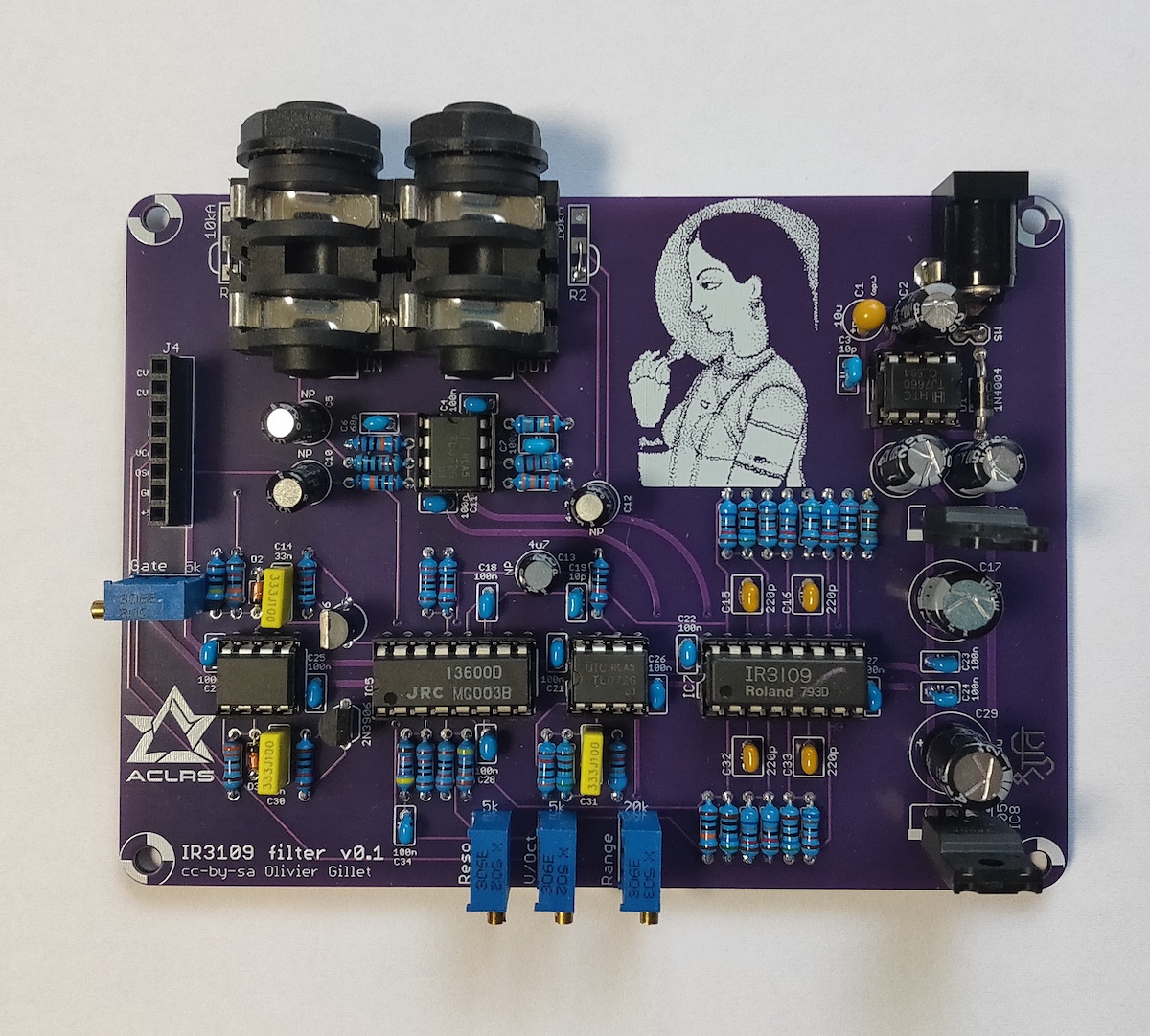 Rare! carte filtre Roland IR3109 pour Shruthi NEUVE