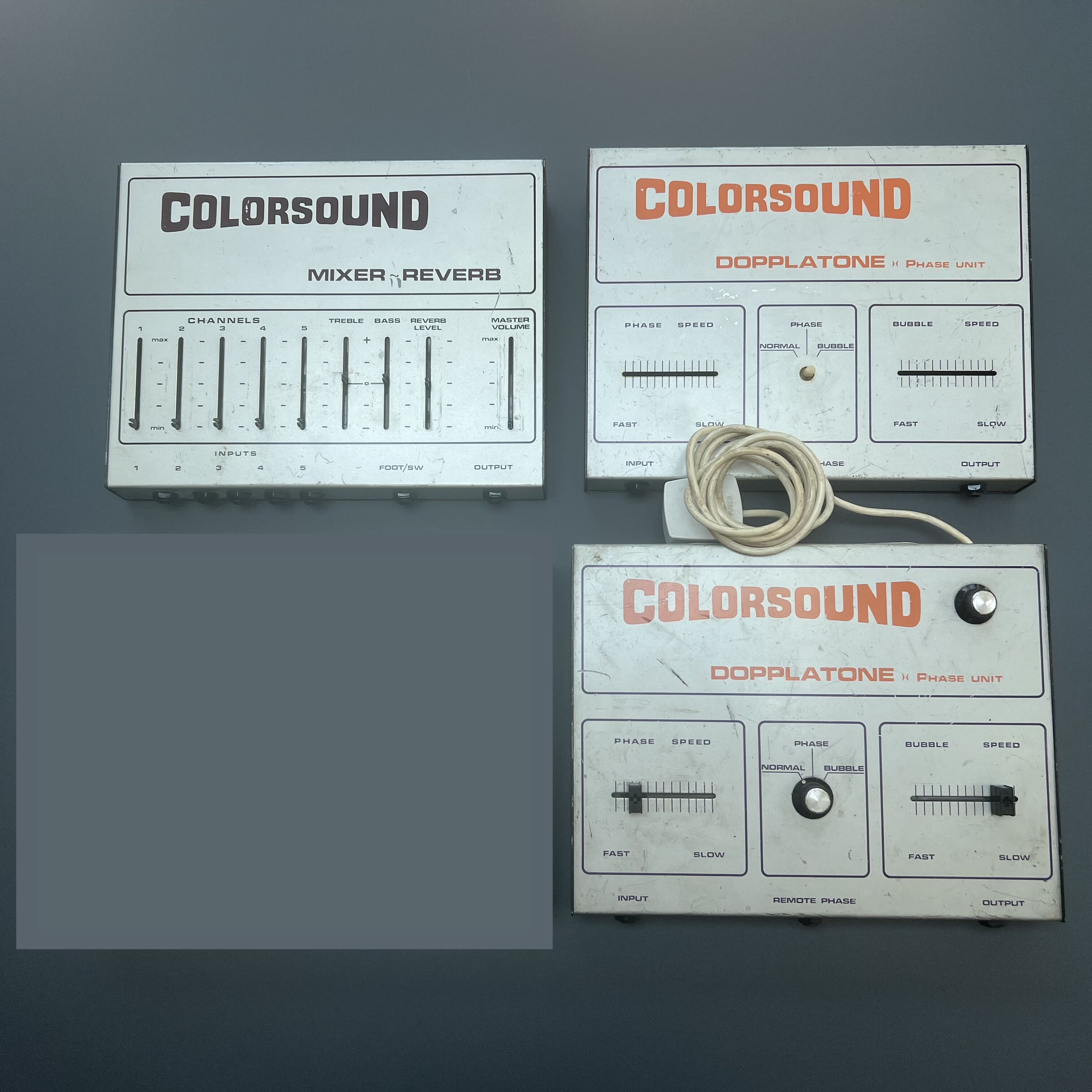 Colorsound Dopplatone + Mixer Reverb + Bonus !