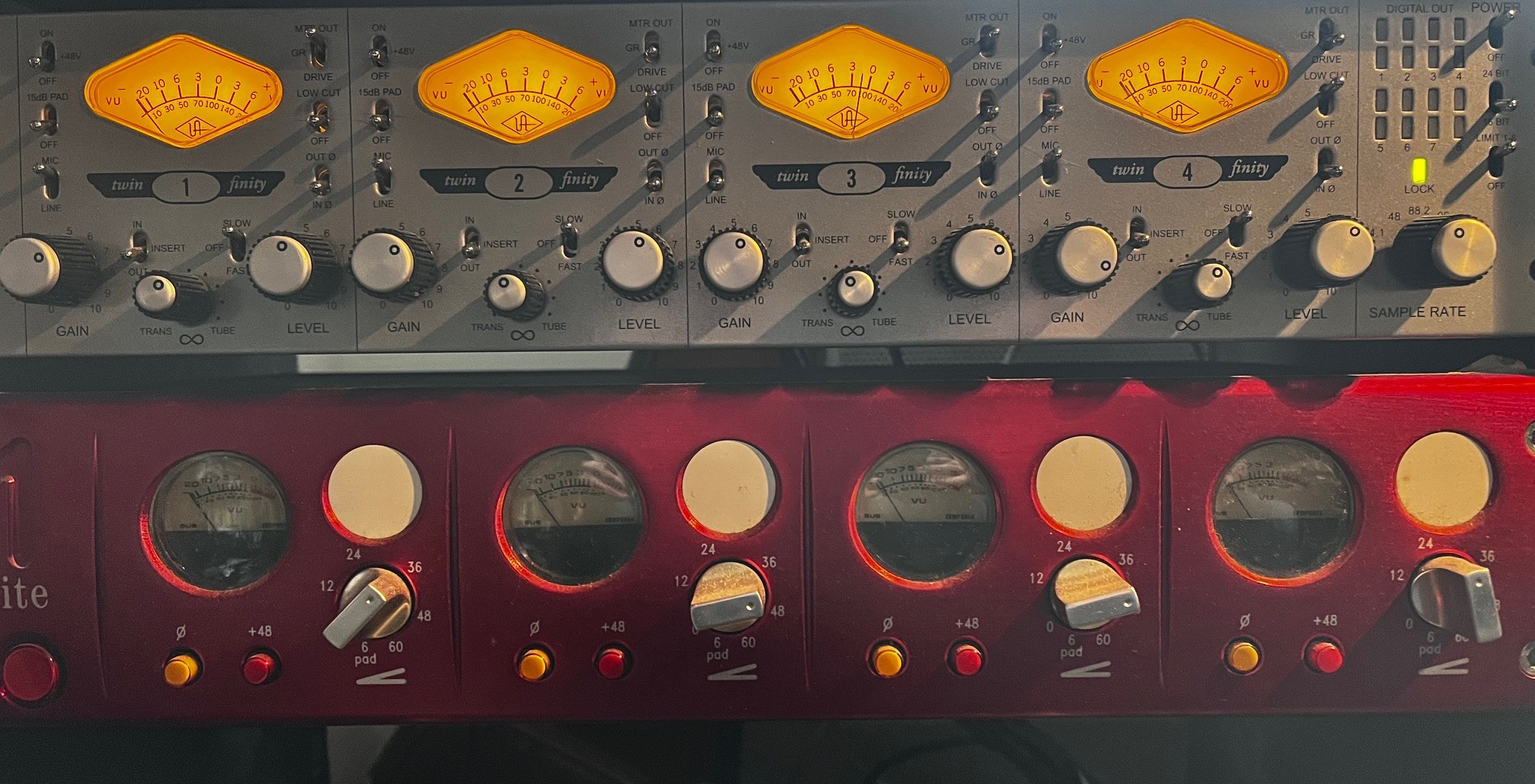 Vends quadruple préampli Universal Audio