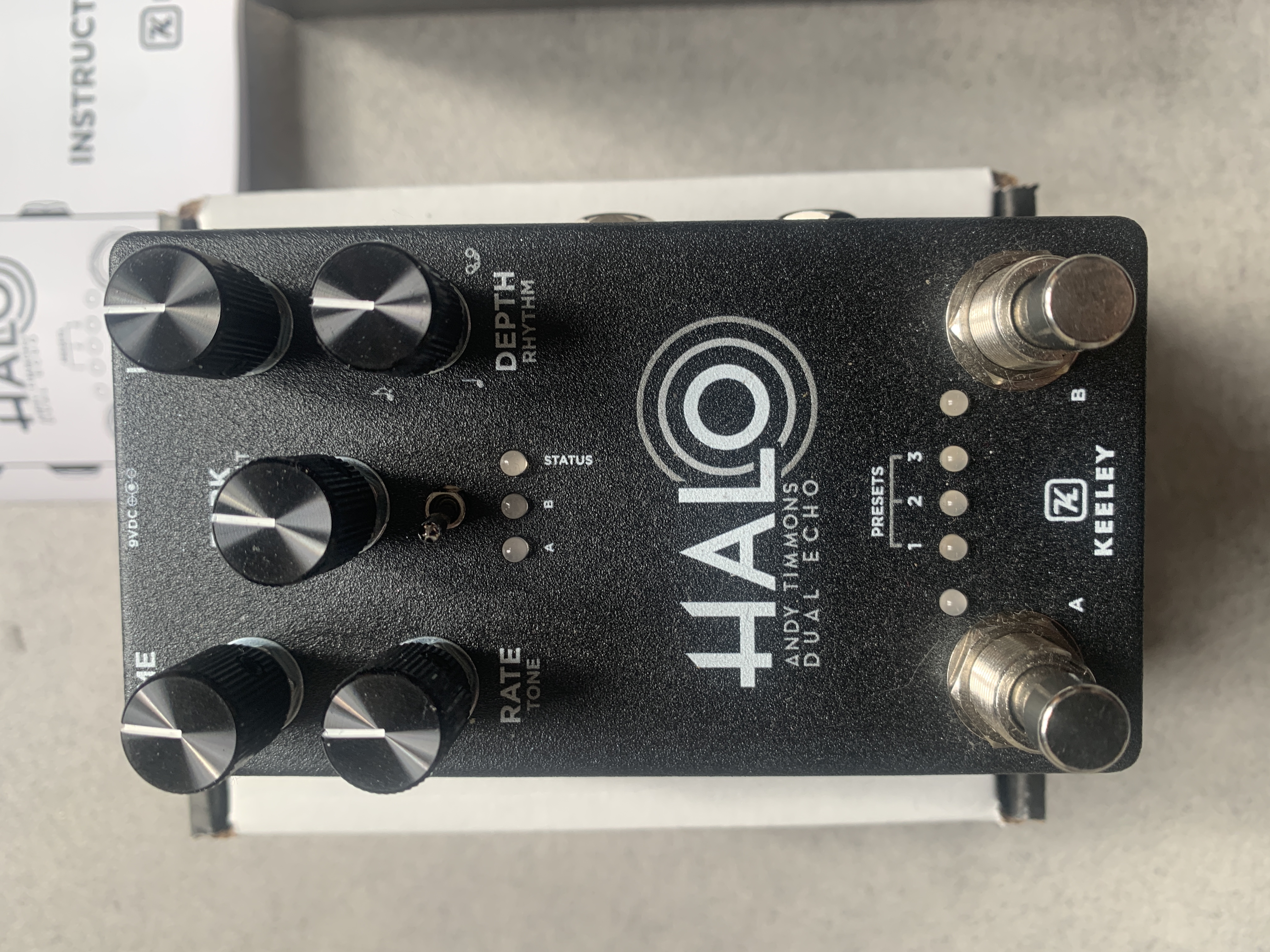 Je vends mon delay Keeley Halo: 245€