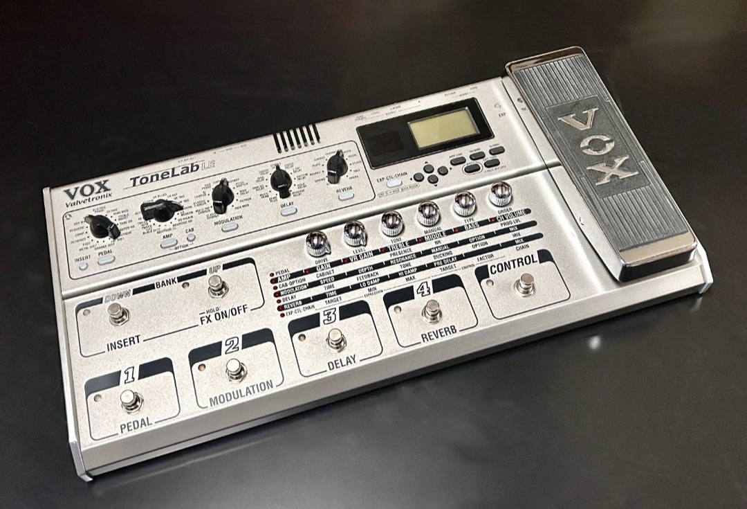 Vox tonelab le pédalier multieffet modélisation