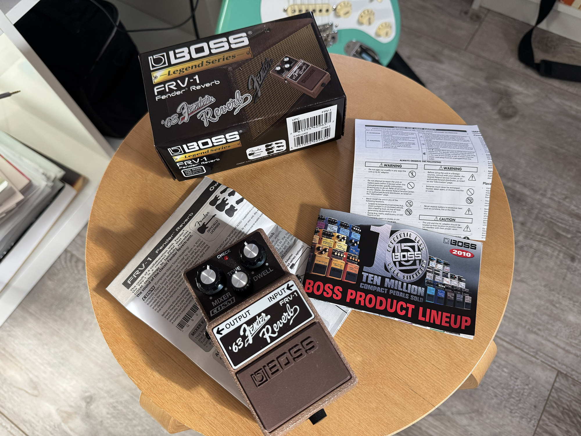 Boss FRV-1 '63 Fender Reverb | Etat proche du neuf !