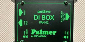 Boitier direct DI Box active Palmer PAN 02