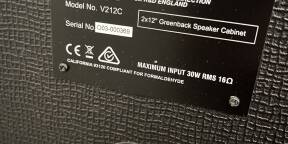 Vend Enceinte Vox 2 x 12