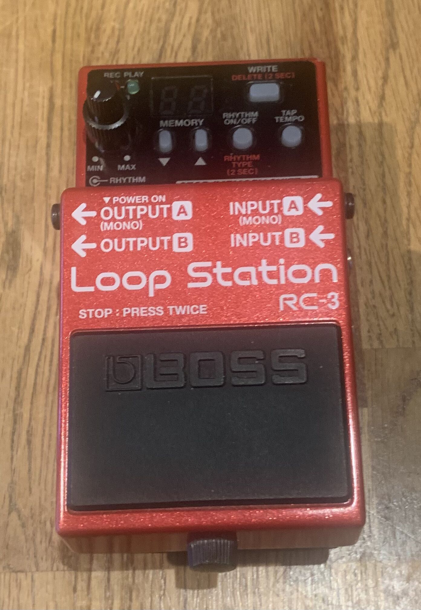 Pédale looper stéréo BOSS RC3