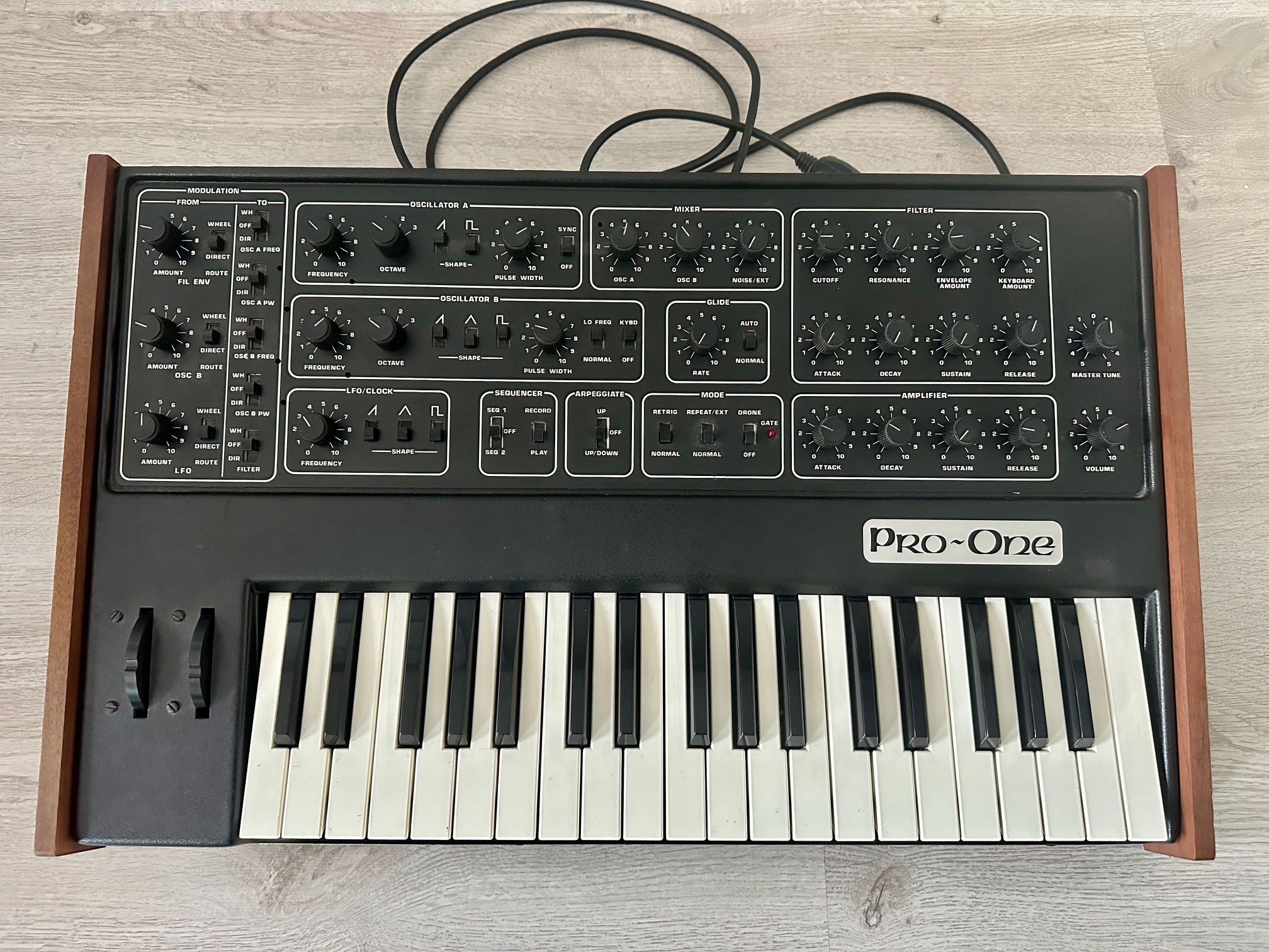 Synthétiseur Sequential Circuits Pro-One