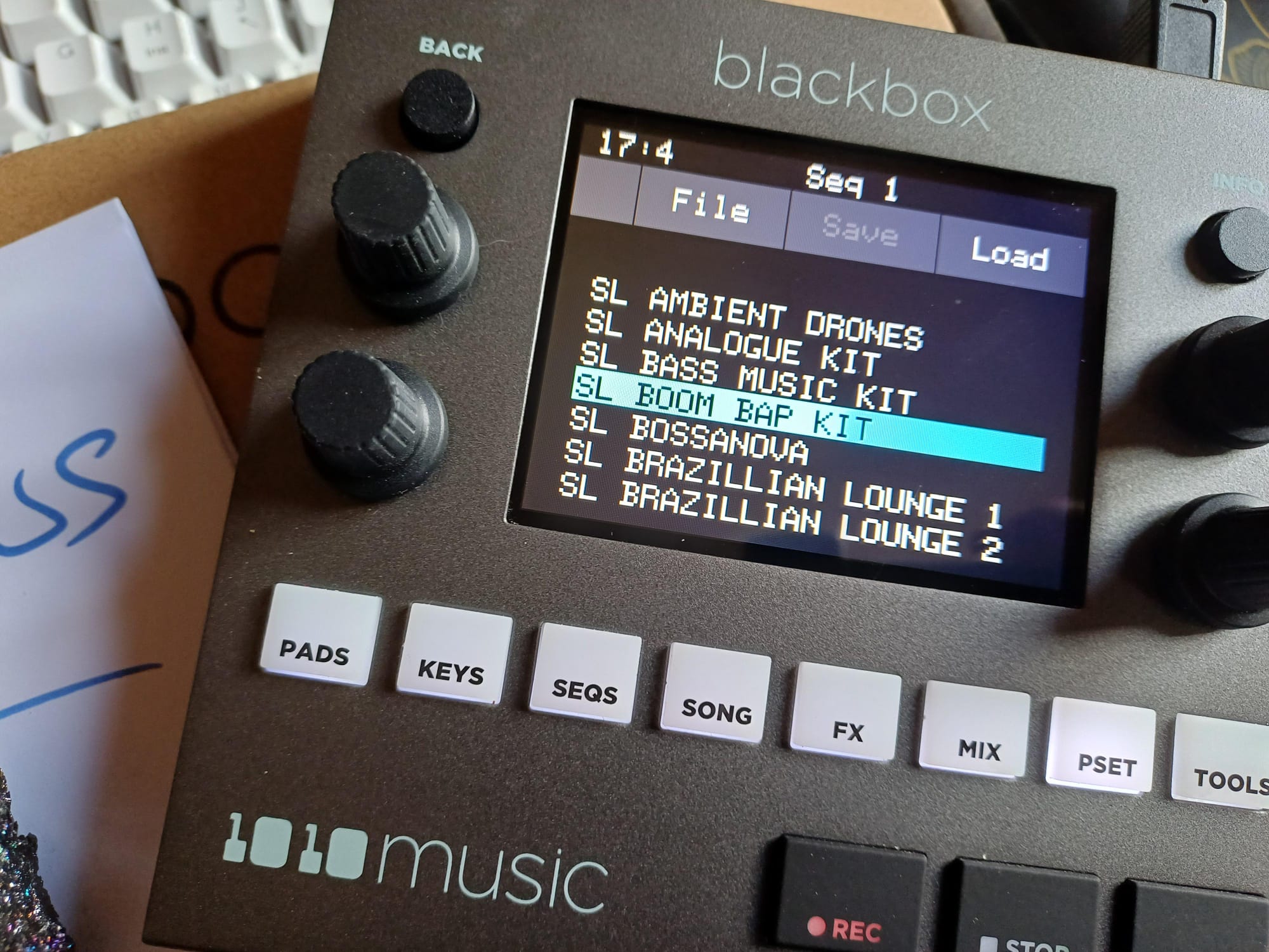 1010music Blackbox nickelle sous garantie