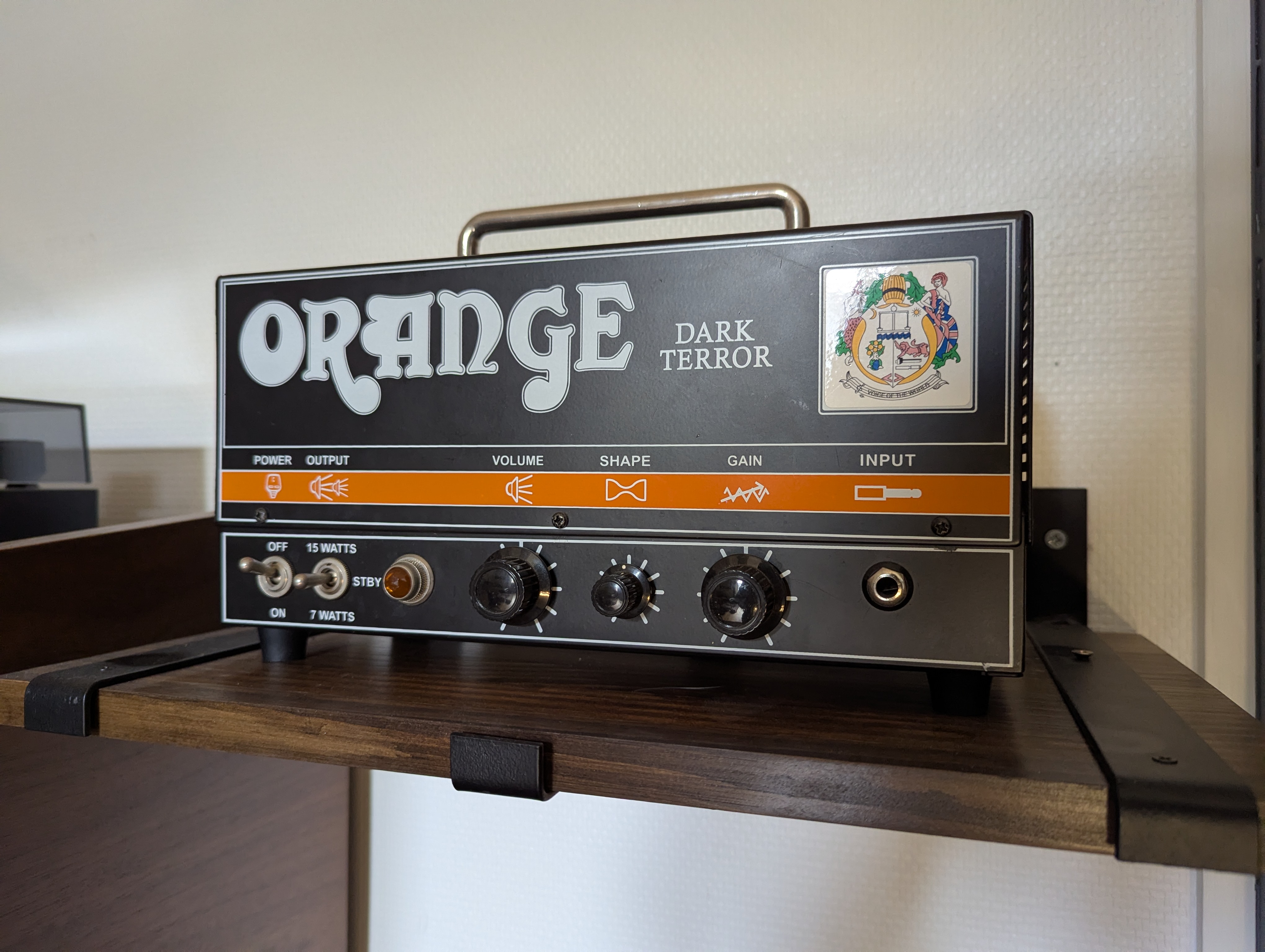 Vends Orange Dark Terror + Housse et lampes de spare