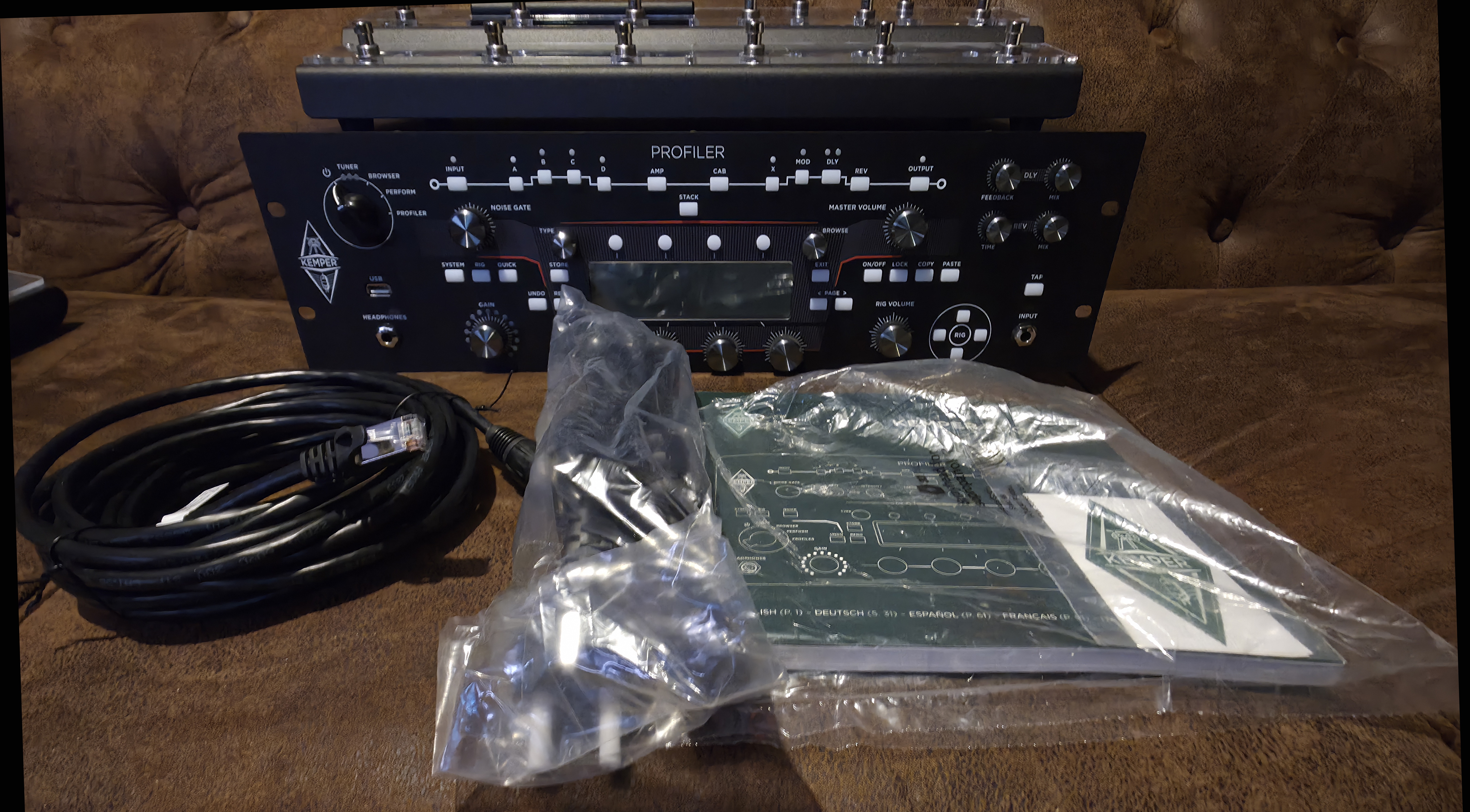 Kemper Profiler Rack MKII+ Kemper Remote MKII