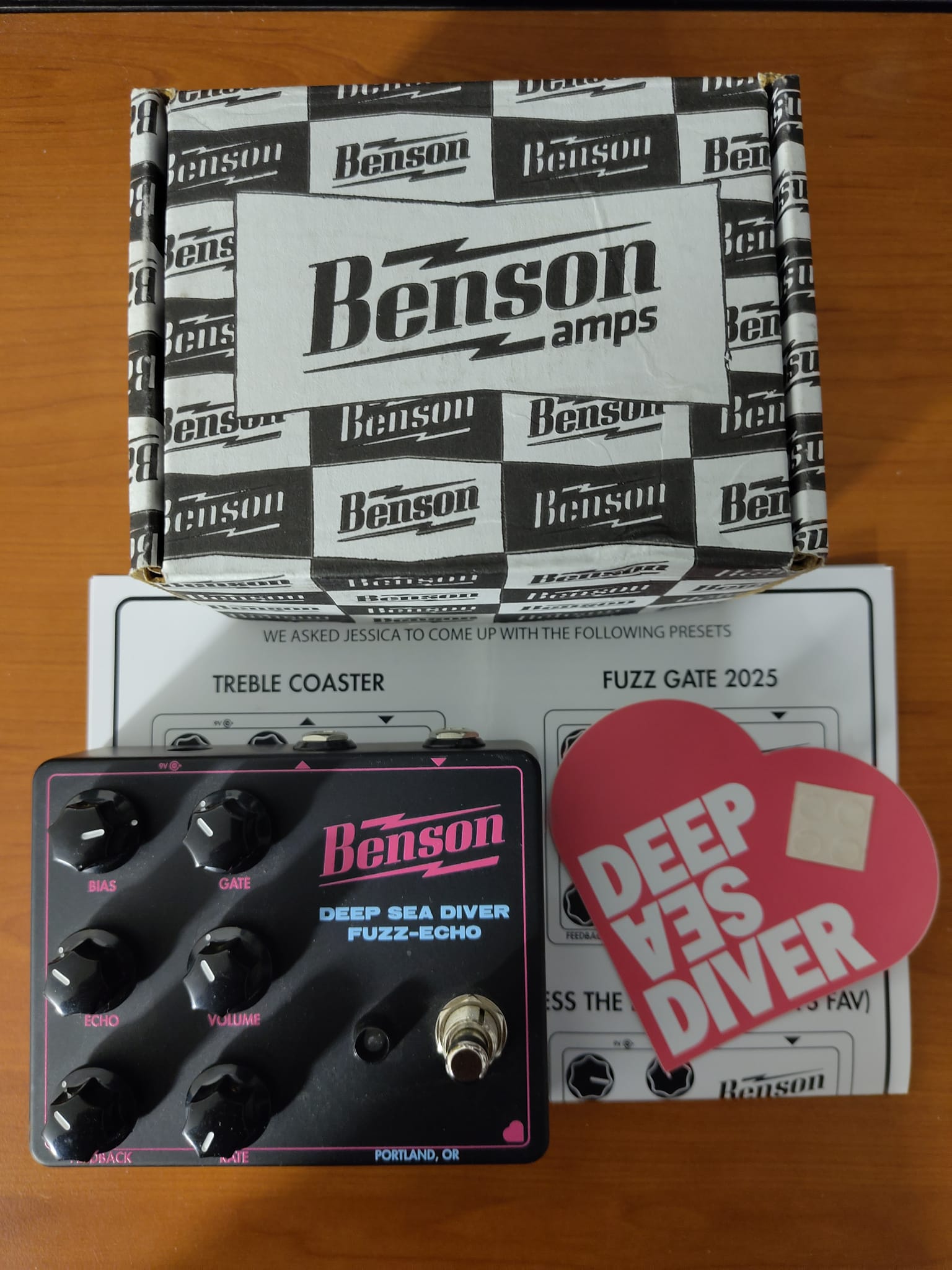 Benson Amps Deep Sea Diver