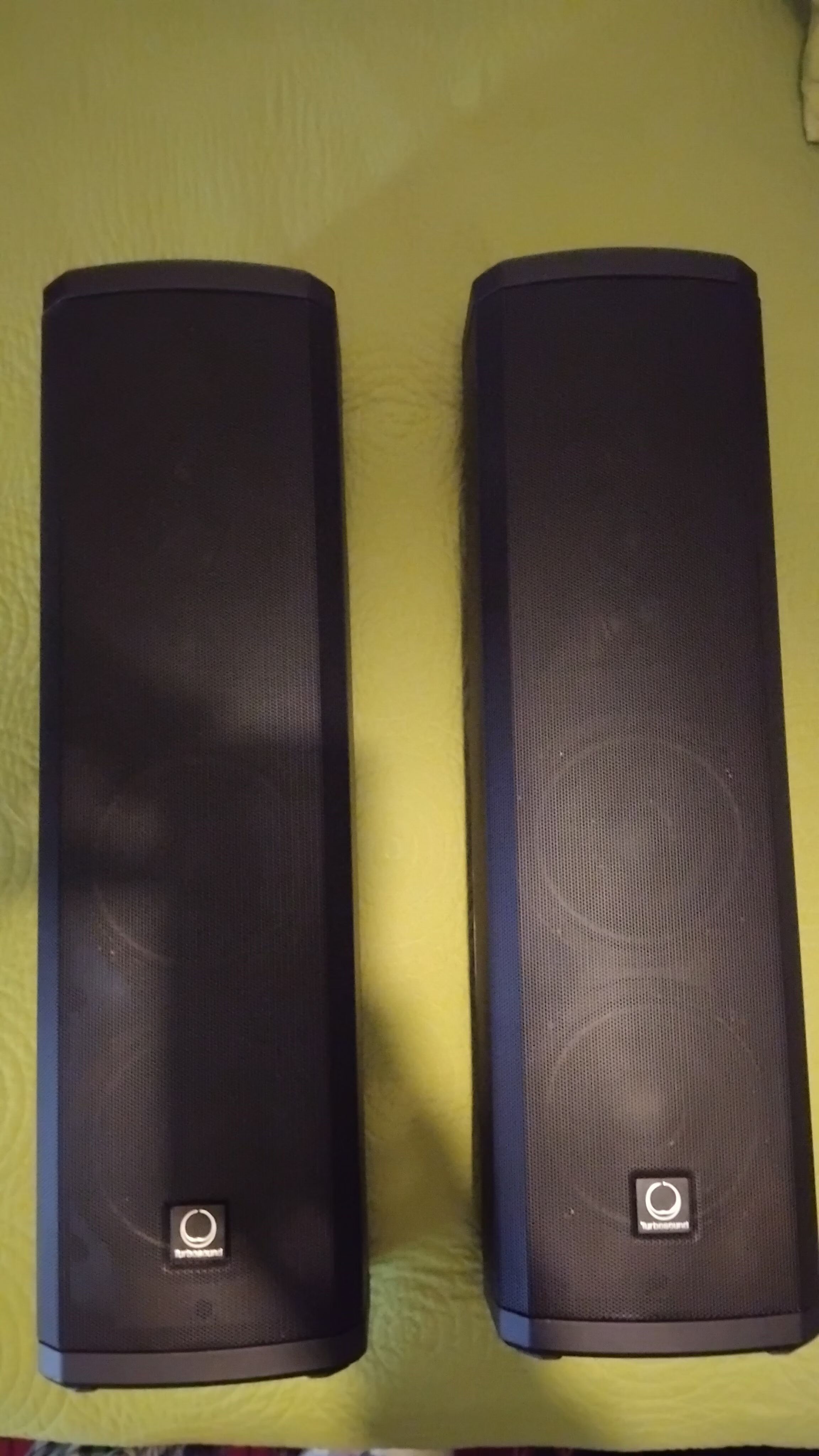 Deux Enceintes Turbosound ip300 