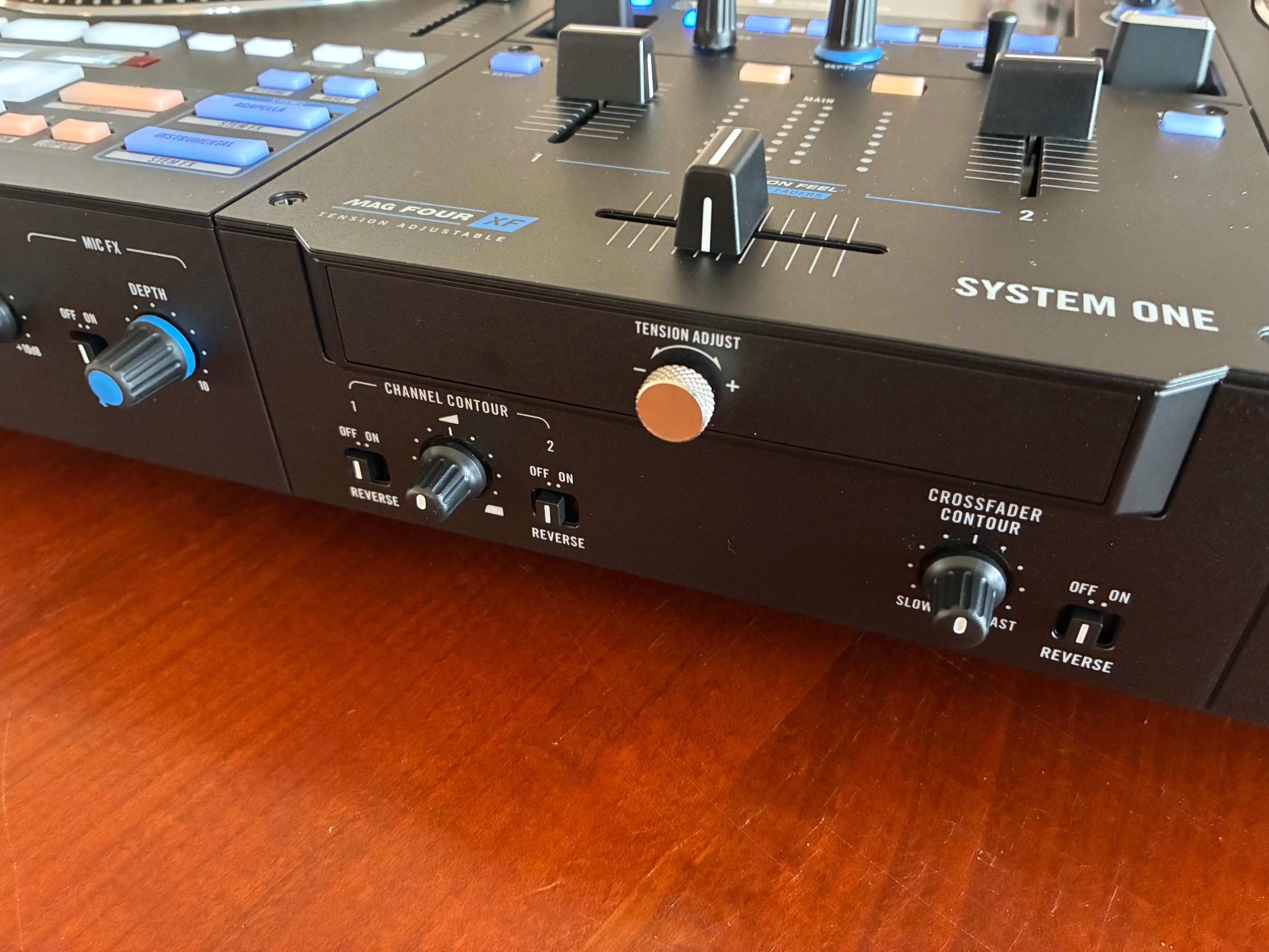 Commandes en face avant 2