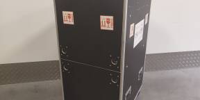 Flight-case rack 19" sur roulettes