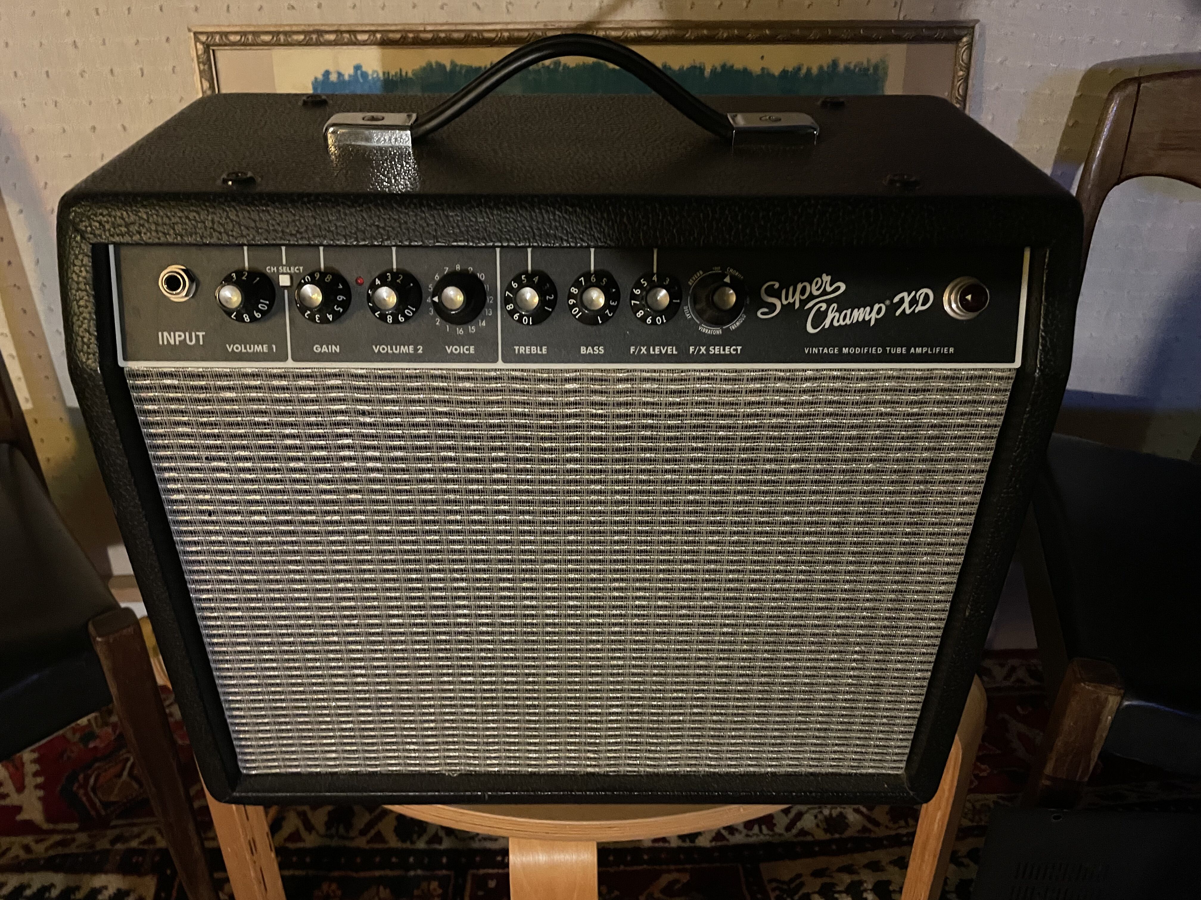 Vends ampli Fender Super Champ XD
