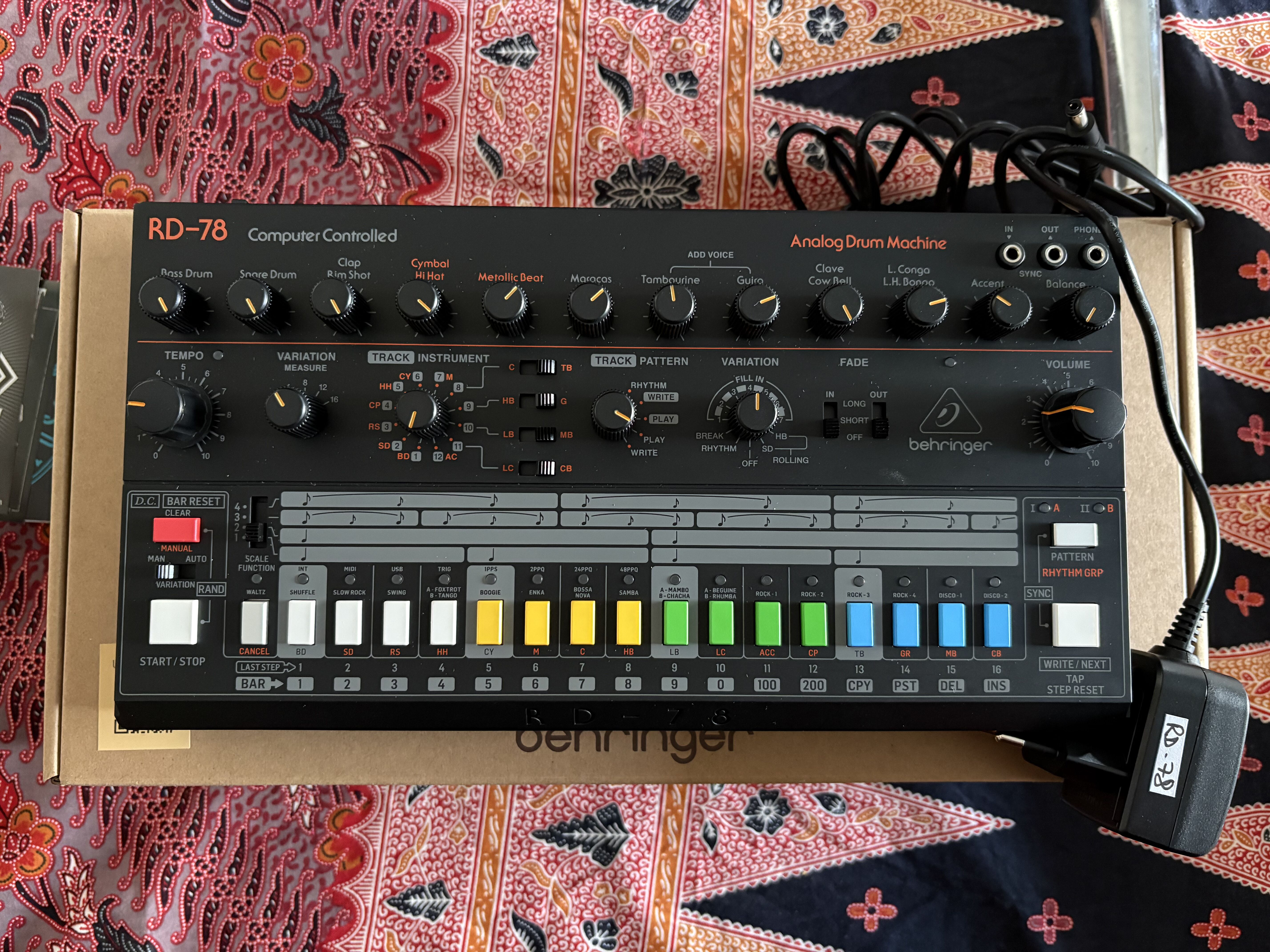 Vends RD-78 neuve (8 mois)