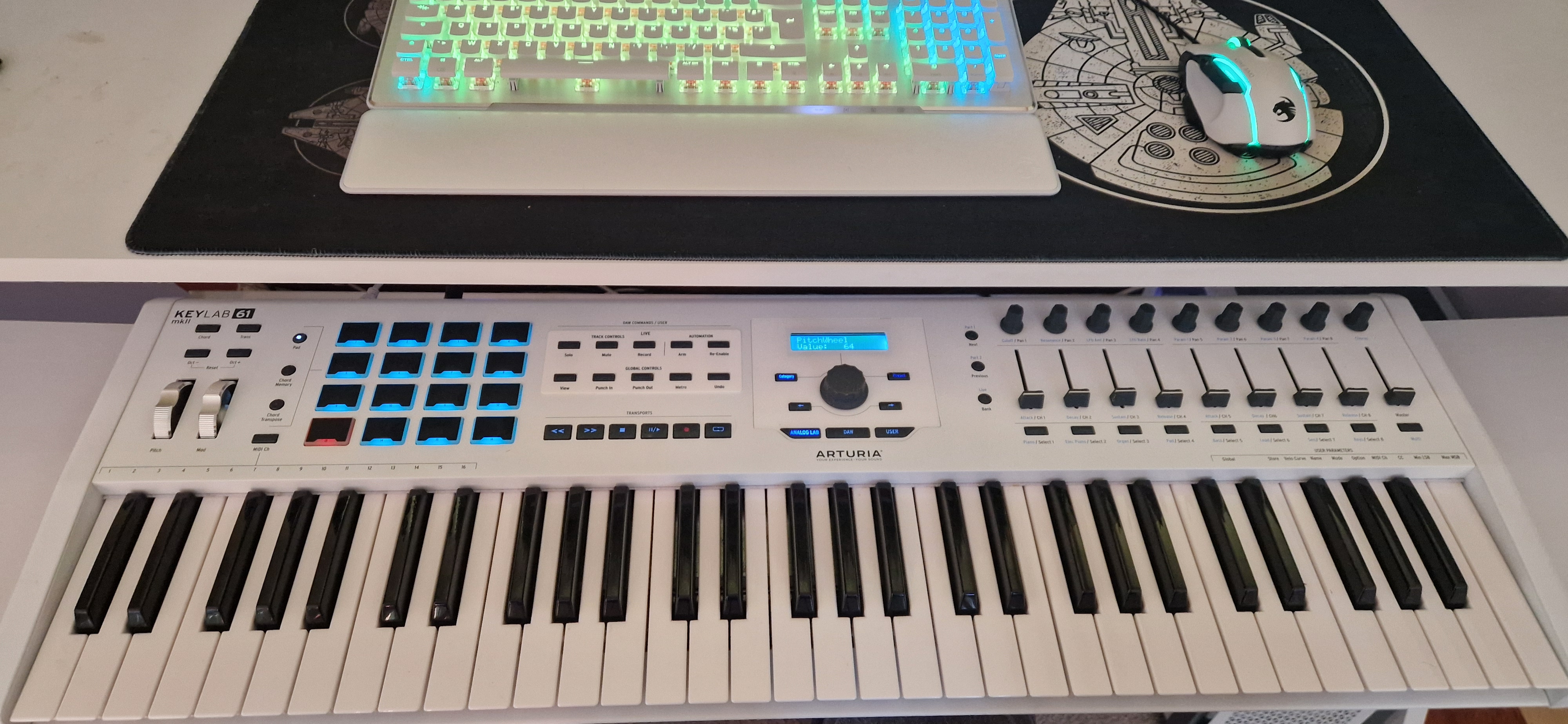 Arturia Keylab MK2 Blanc 61 Touches